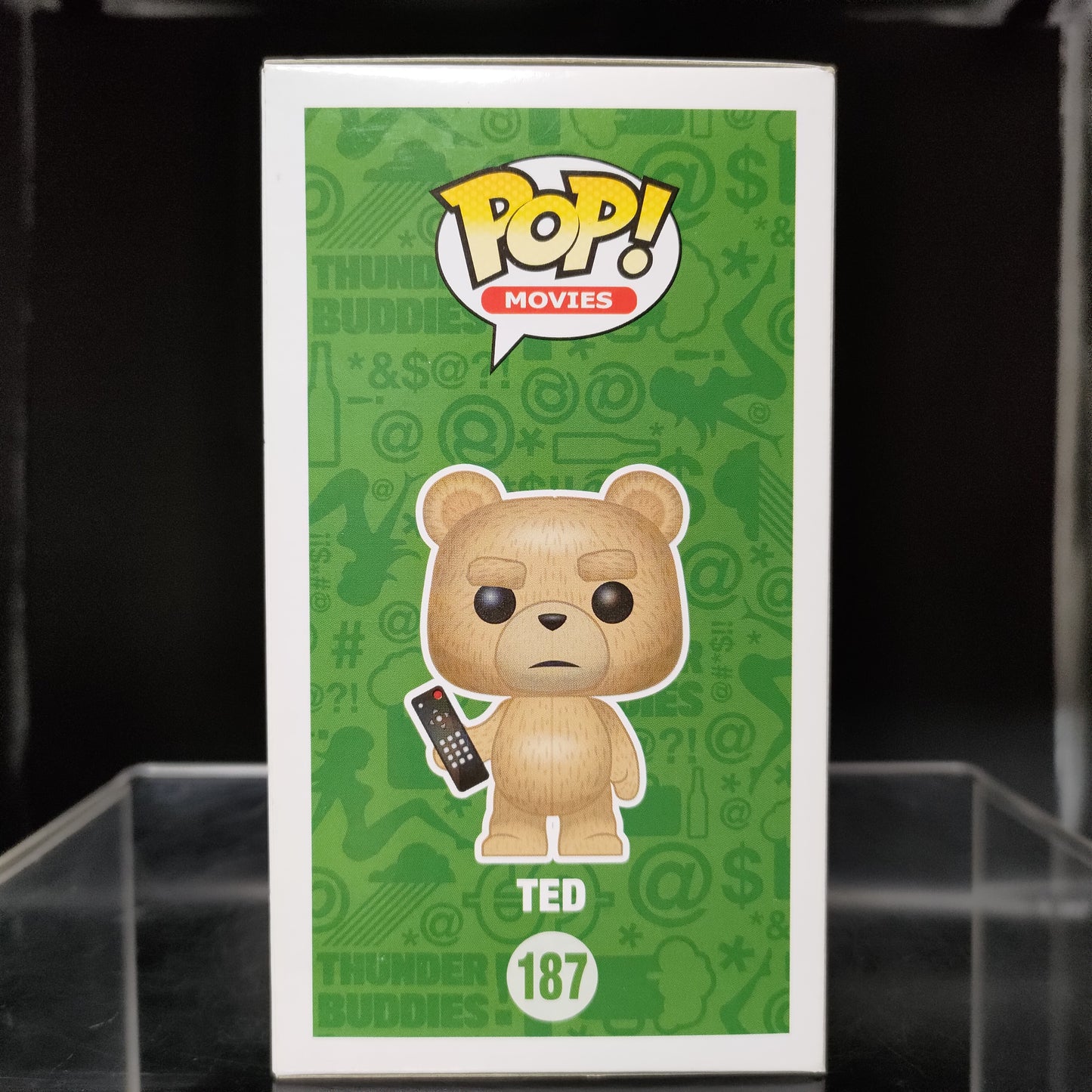 FUNKO POP! Vinyl Movies RARE Ted 2 #187 Ted (Remote) [VAULTED]