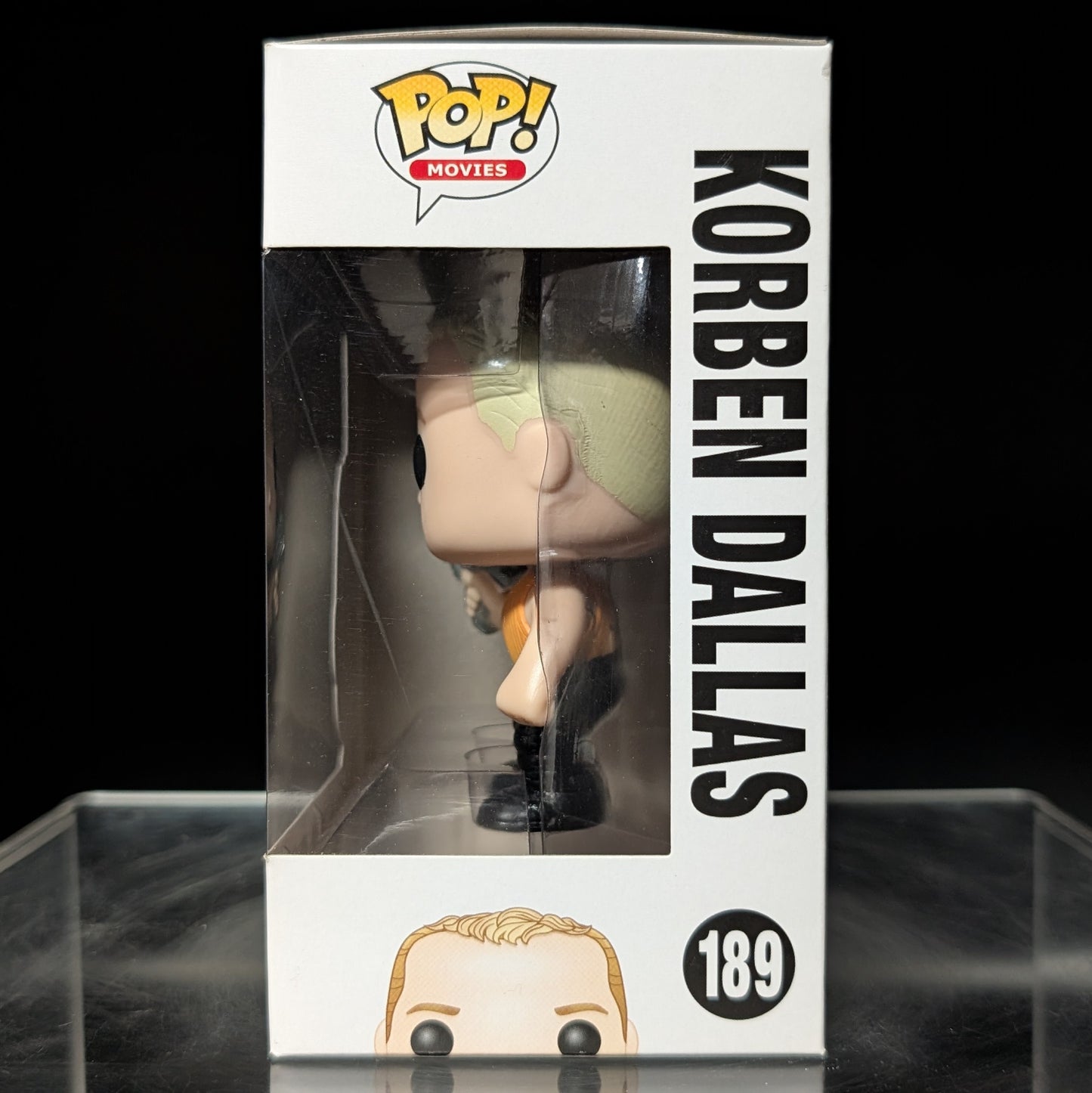FUNKO POP! Vinyl Movies RARE The Fifth Element #189 Korben Dallas [VAULTED]