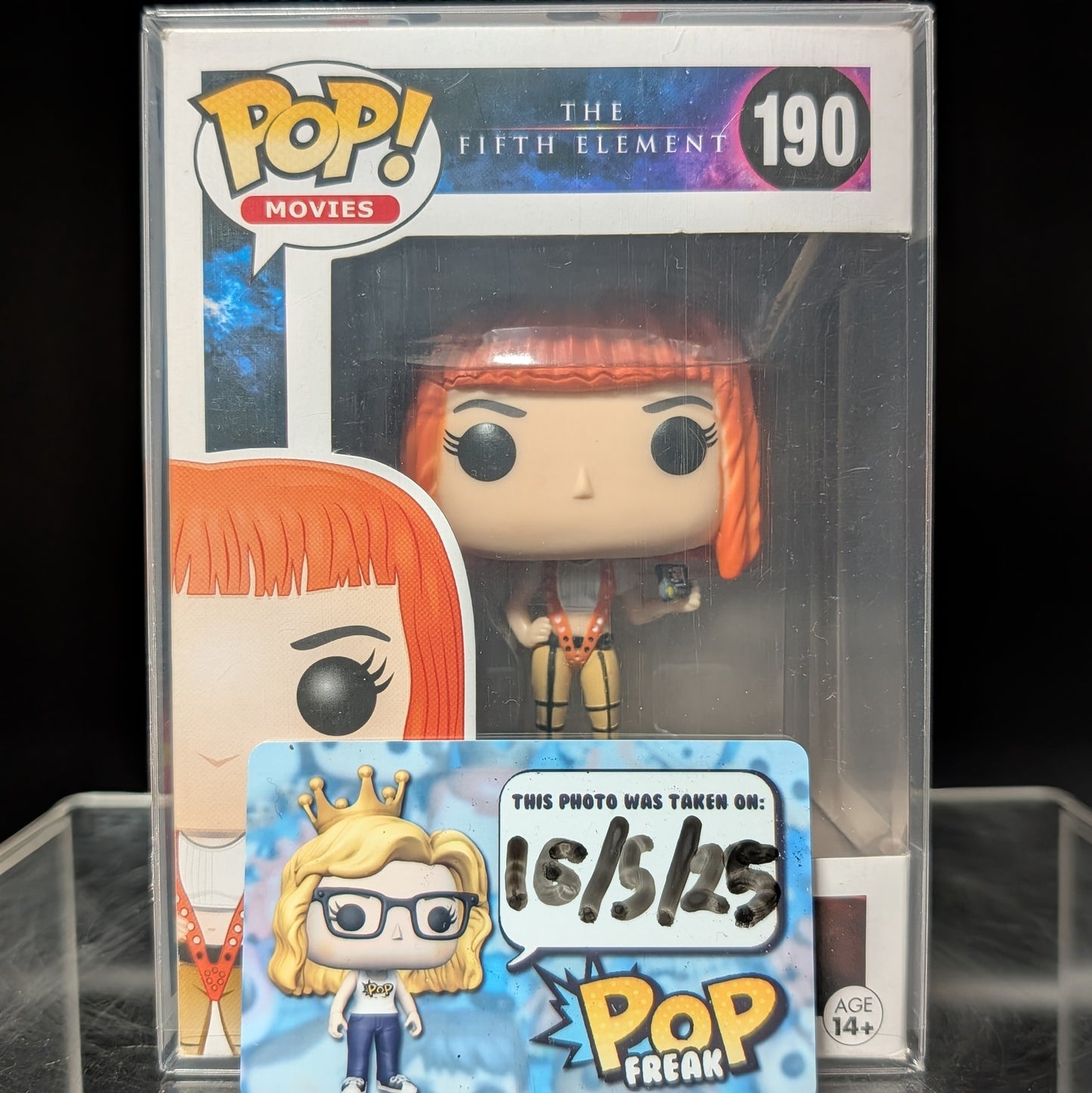 FUNKO POP! Vinyl Movies RARE The Fifth Element #190 Leeloo [VAULTED]