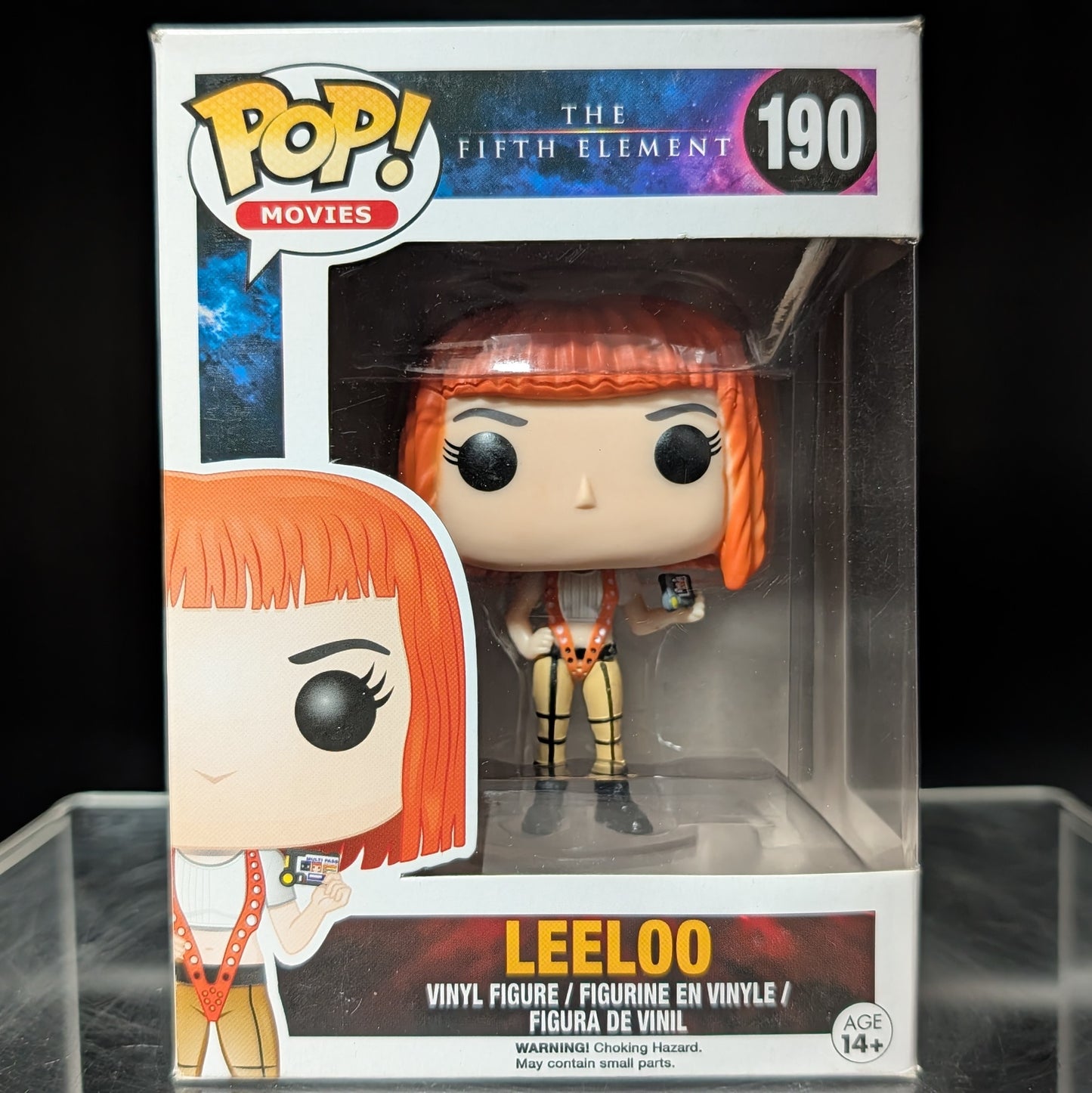 FUNKO POP! Vinyl Movies RARE The Fifth Element #190 Leeloo [VAULTED]