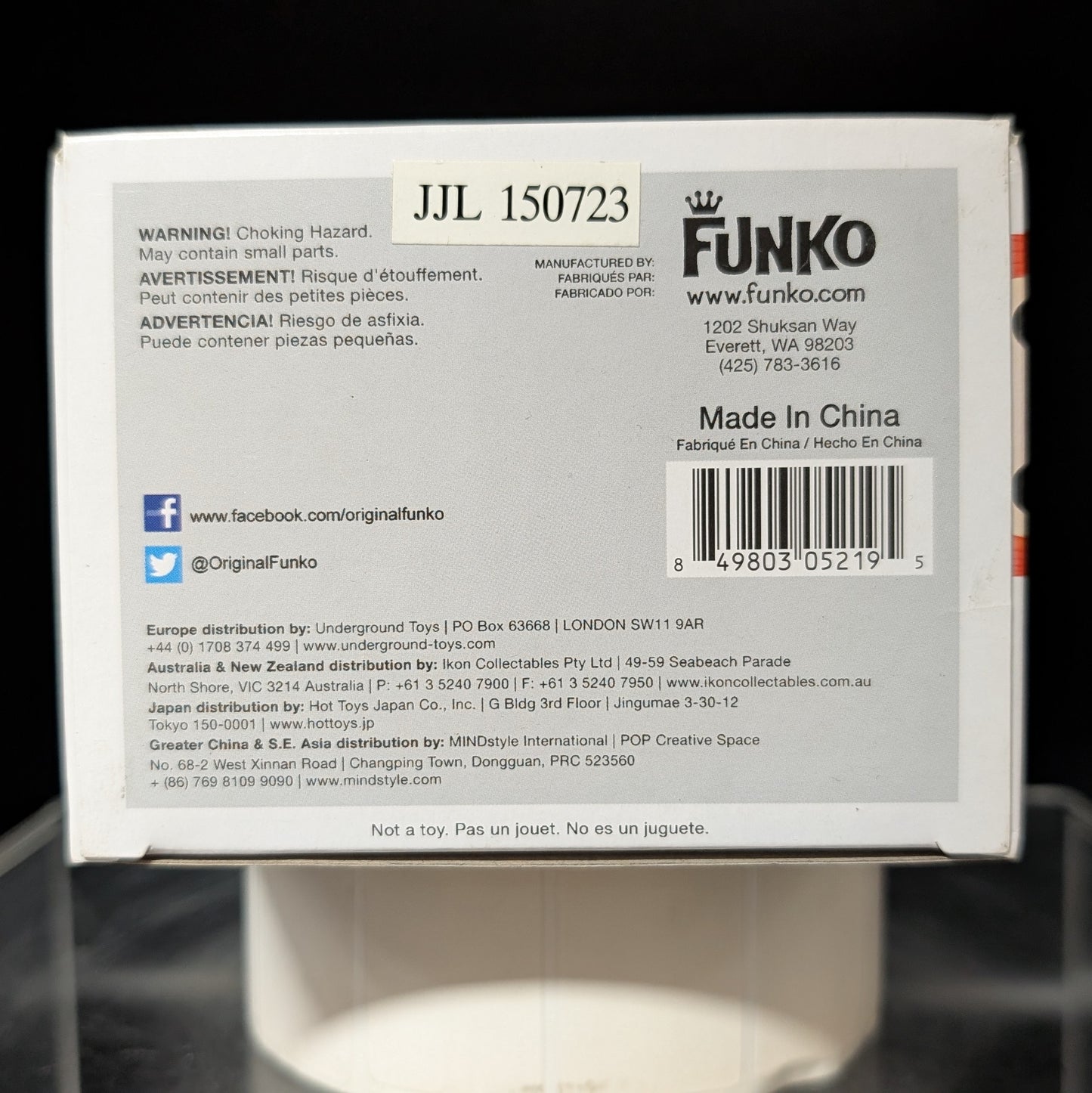 FUNKO POP! Vinyl Movies RARE The Fifth Element #190 Leeloo [VAULTED]