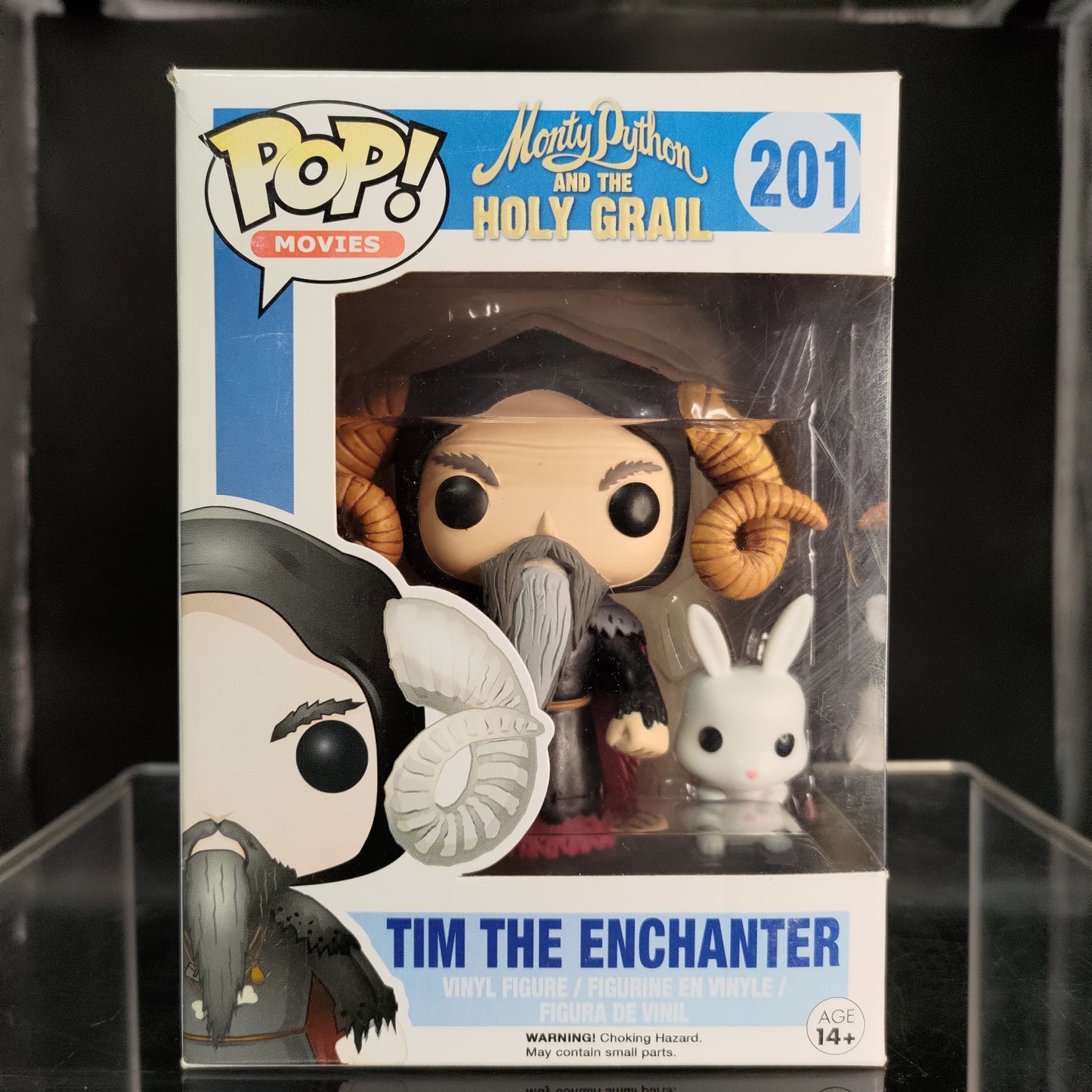 FUNKO POP! Vinyl Movies RARE Monty Python And The Holy Grail #201 Tim The Enchanter [VAULTED]