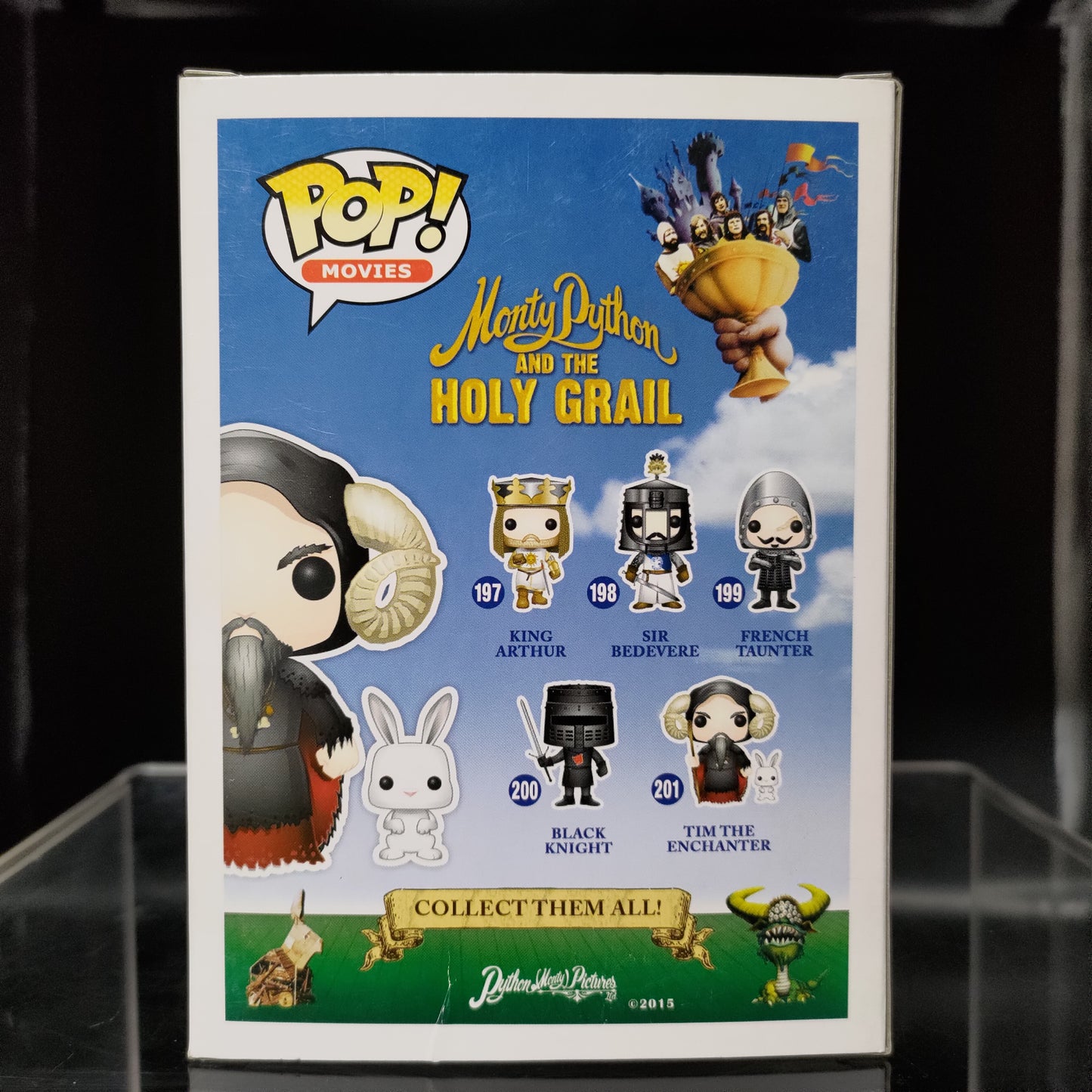 FUNKO POP! Vinyl Movies RARE Monty Python And The Holy Grail #201 Tim The Enchanter [VAULTED]