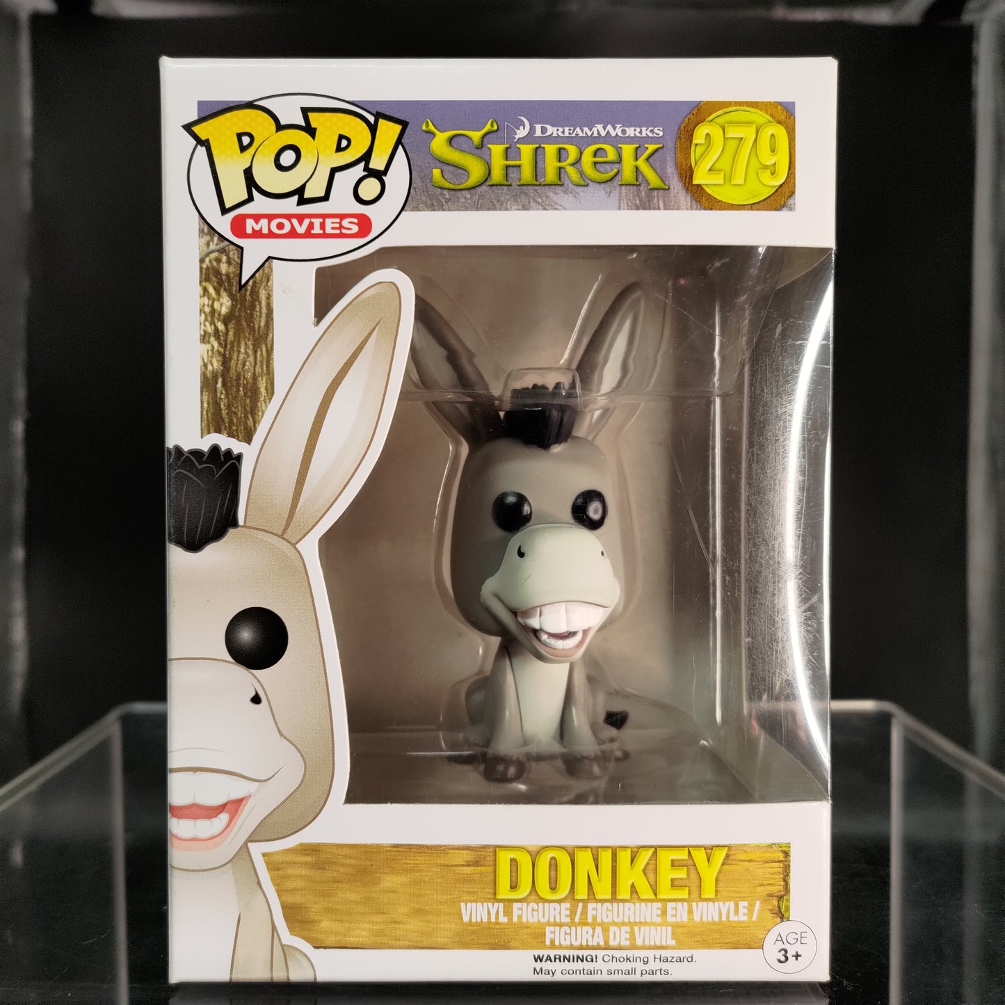 FUNKO POP! Vinyl Movies RARE Shrek #279 Donkey [VAULTED]