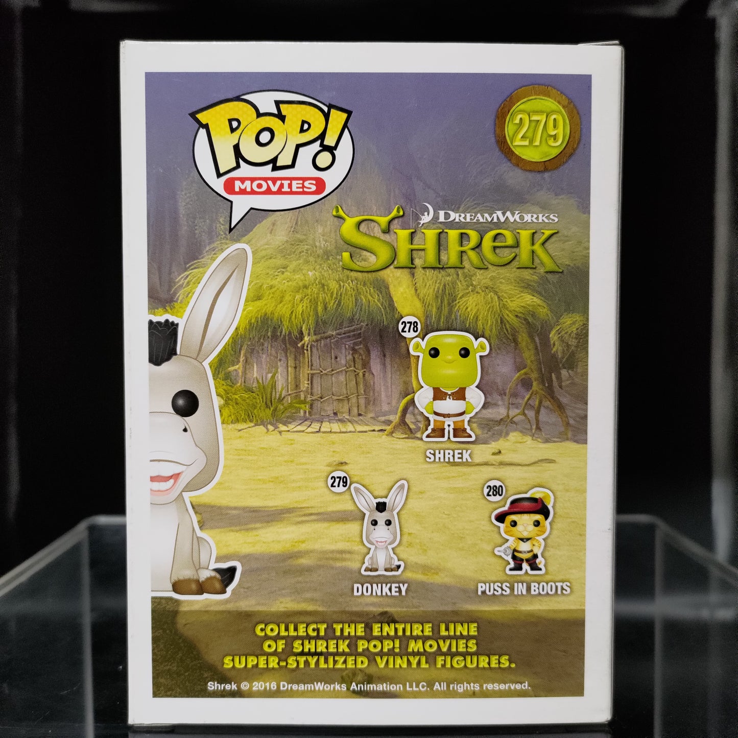 FUNKO POP! Vinyl Movies RARE Shrek #279 Donkey [VAULTED]