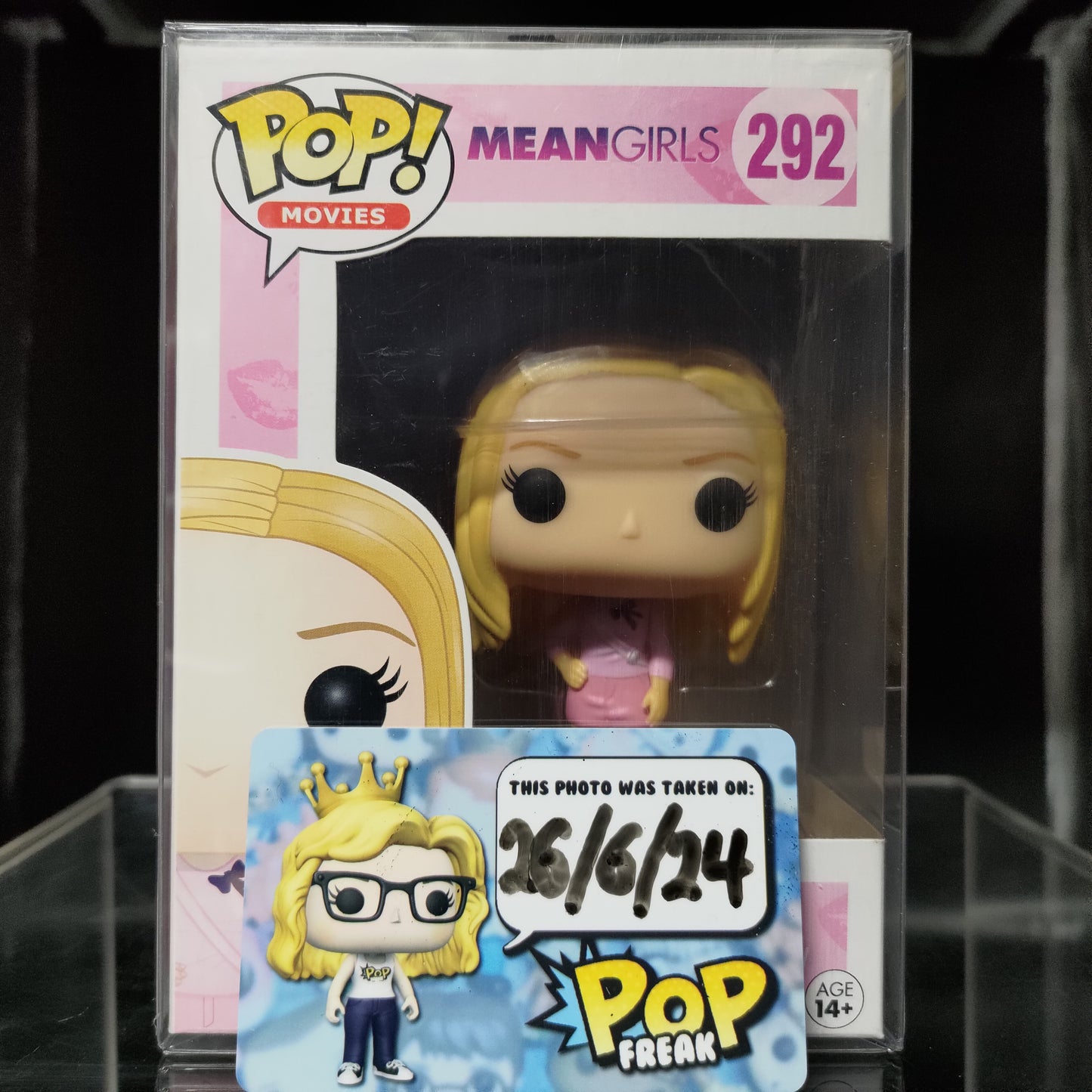 FUNKO POP! Vinyl Movies RARE Mean Girls #292 Karen [VAULTED]