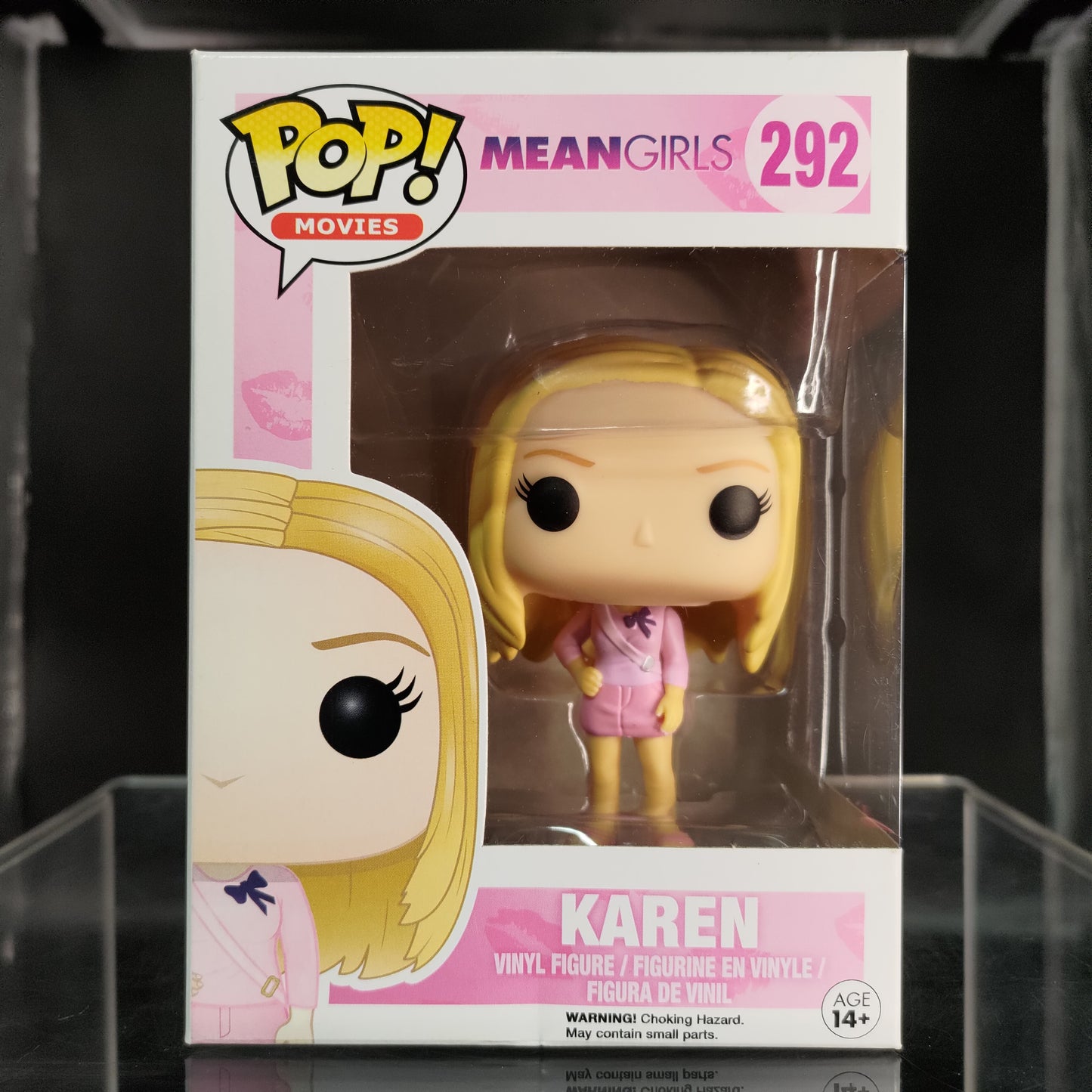 FUNKO POP! Vinyl Movies RARE Mean Girls #292 Karen [VAULTED]