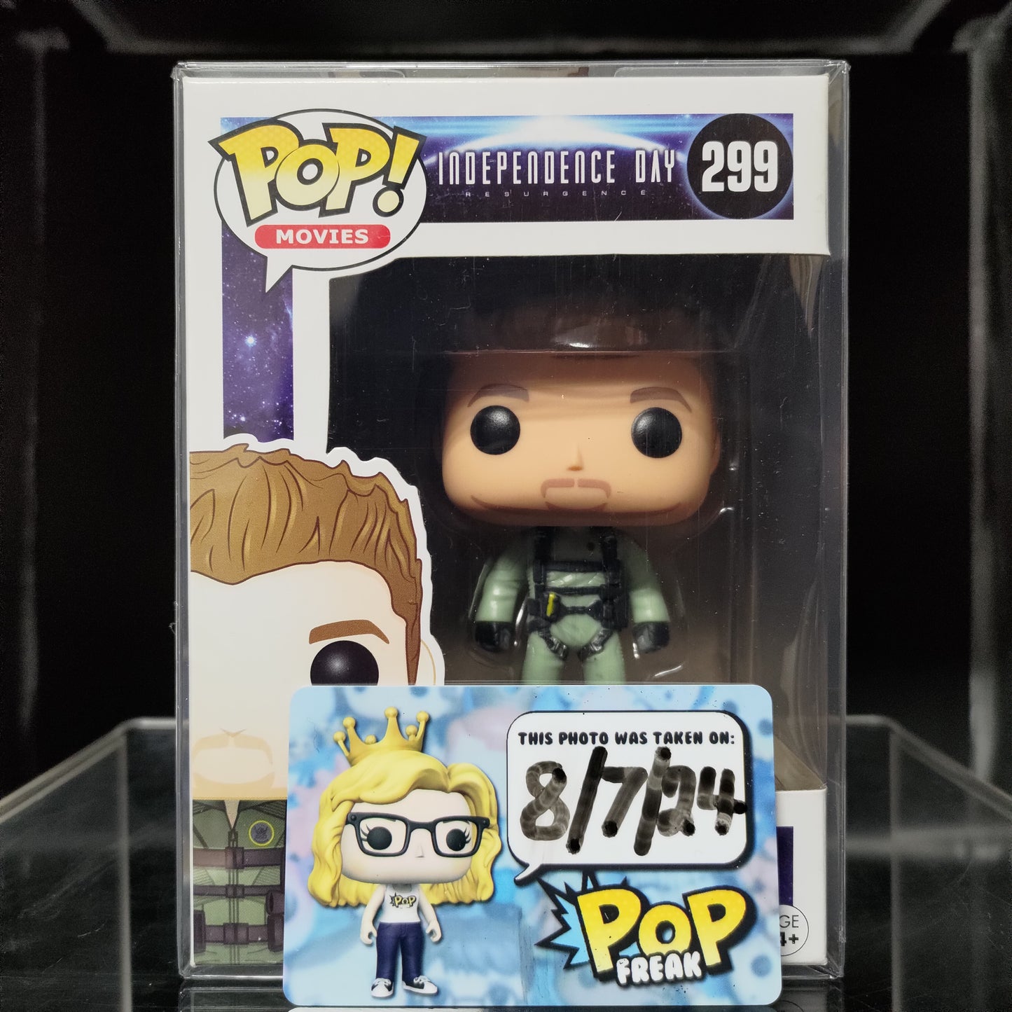 FUNKO POP! Vinyl Movies RARE Independence Day #299 Jake Morrison [VAULTED]