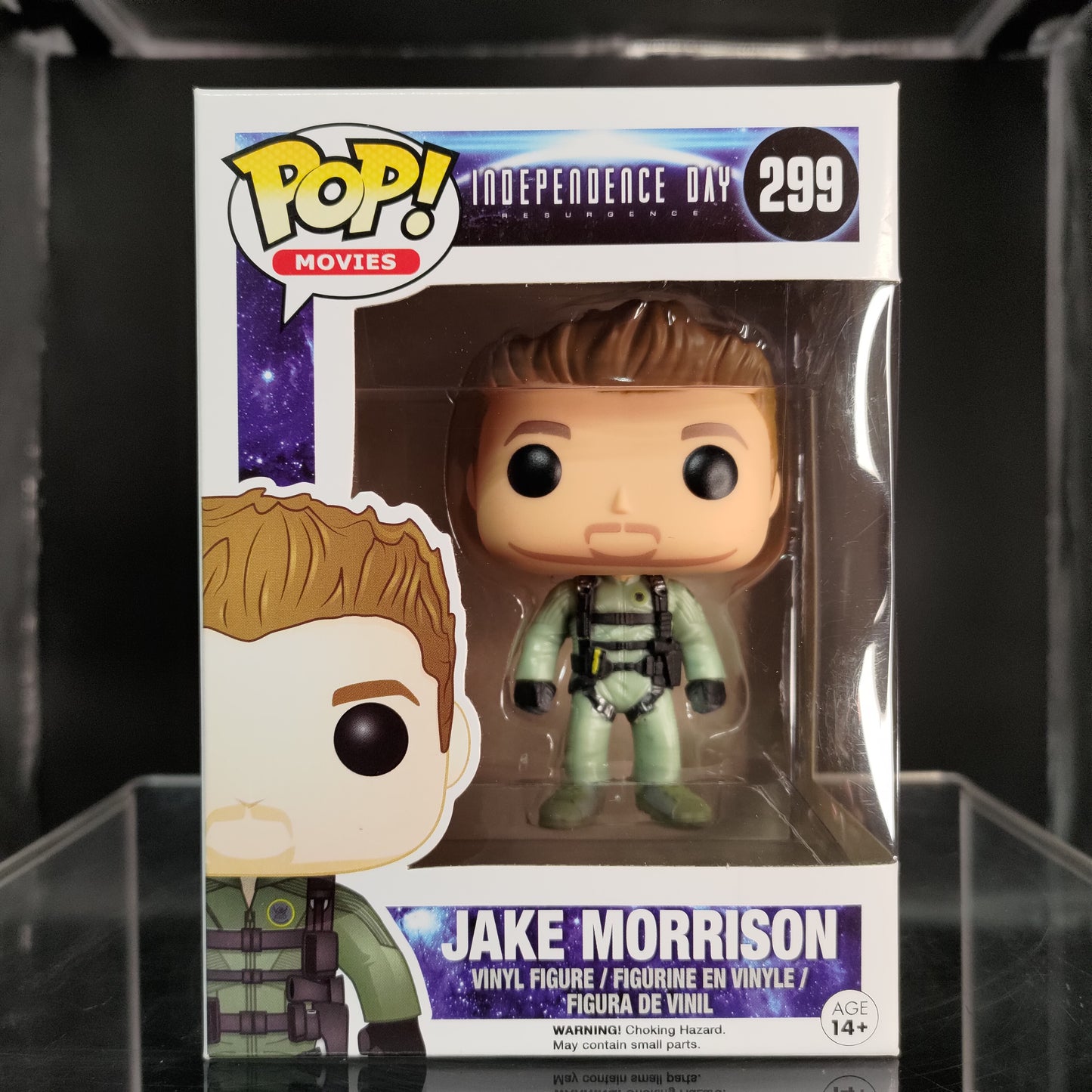 FUNKO POP! Vinyl Movies RARE Independence Day #299 Jake Morrison [VAULTED]