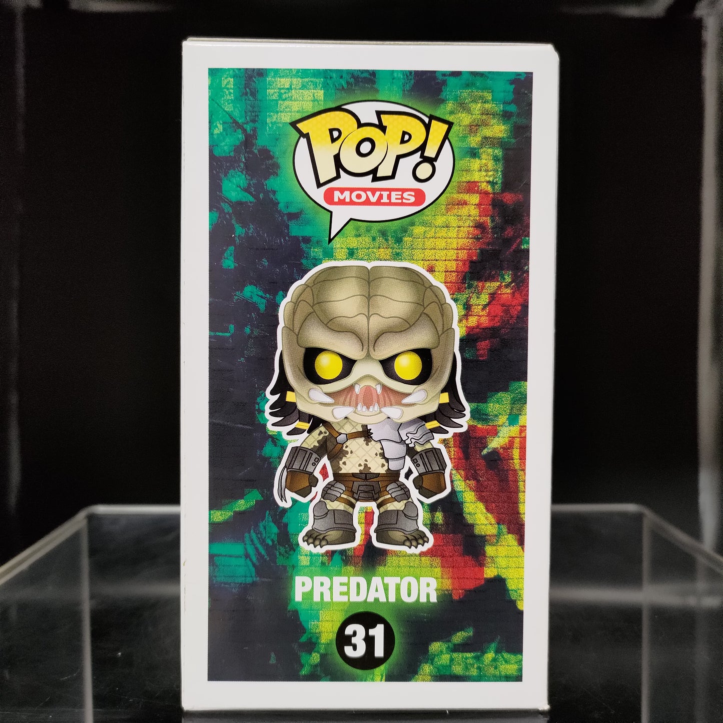 FUNKO POP! Vinyl Movies RARE Predator #31 Predator (Cloaked - Bloody) [Hot Topic] [VAULTED]