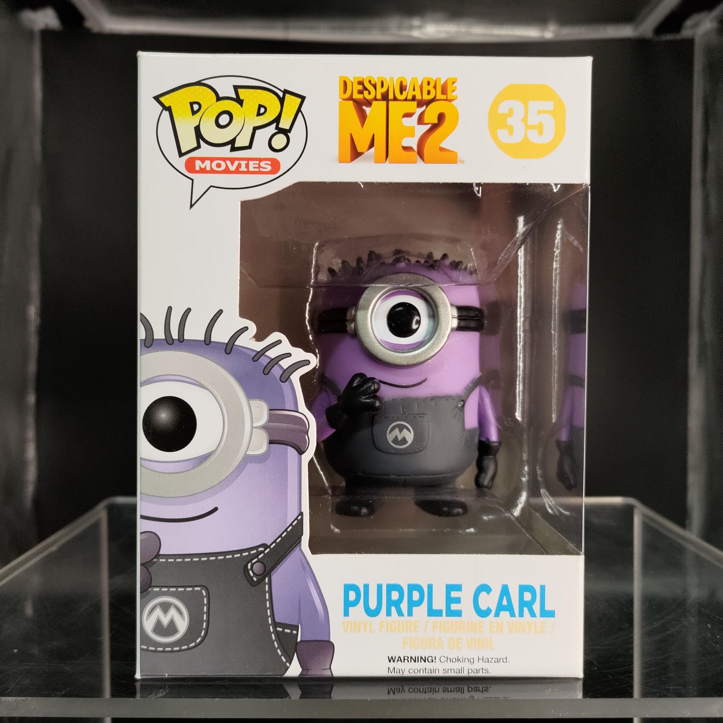 FUNKO POP! Vinyl RARE Despicable Me 2 #35 Purple Carl [Summer Convention (Stickerless)] [VAULTED]