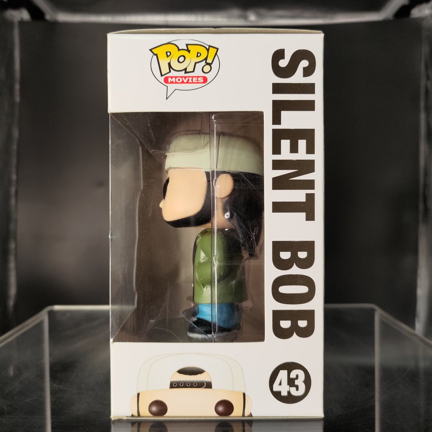 FUNKO POP! Vinyl Movies RARE Jay & Silent Bob Strikes Back #43 Silent Bob [VAULTED]