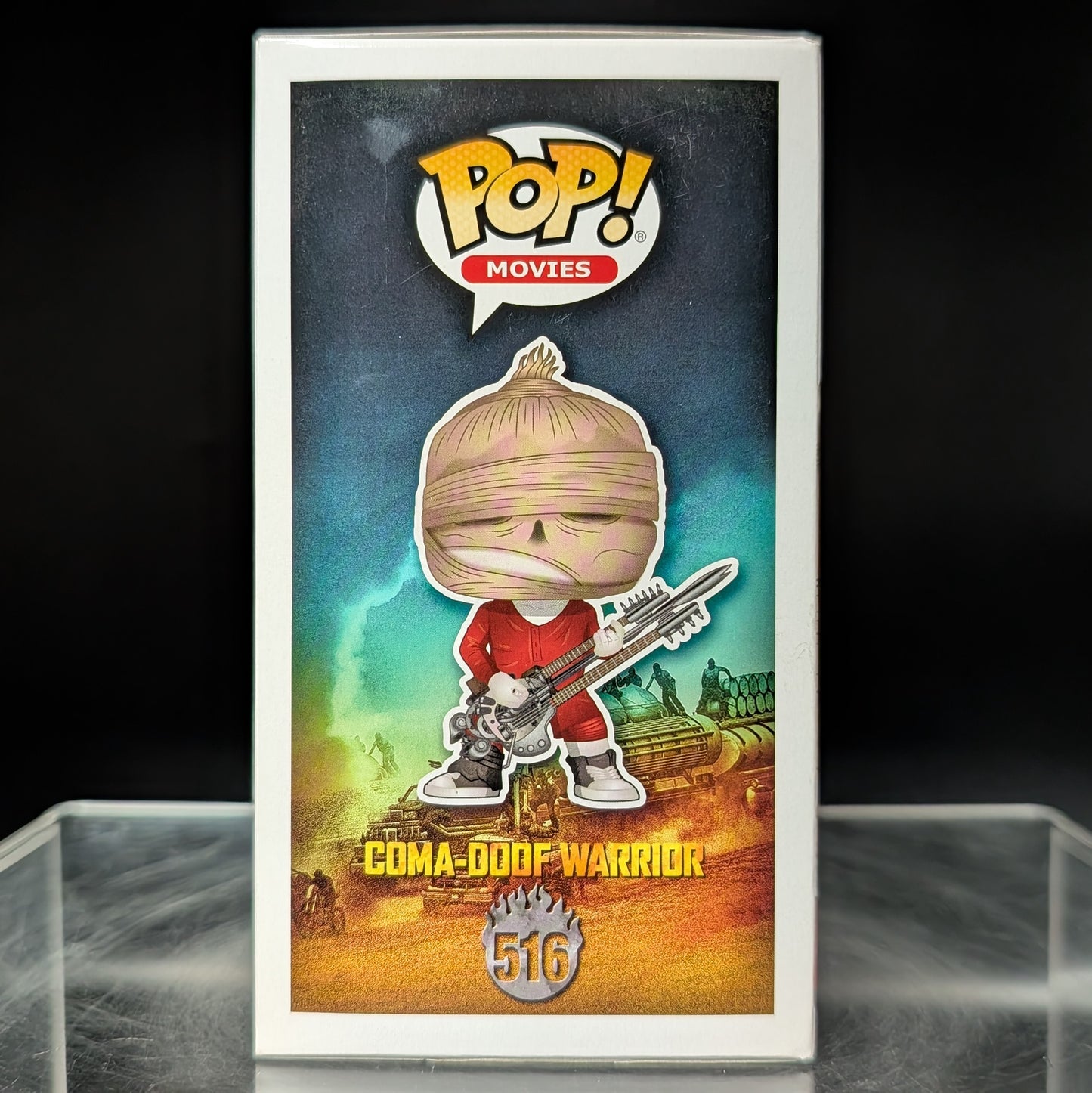 FUNKO POP! Vinyl Movies RARE Mad Max #516 Coma-Doof Warrior [VAULTED]