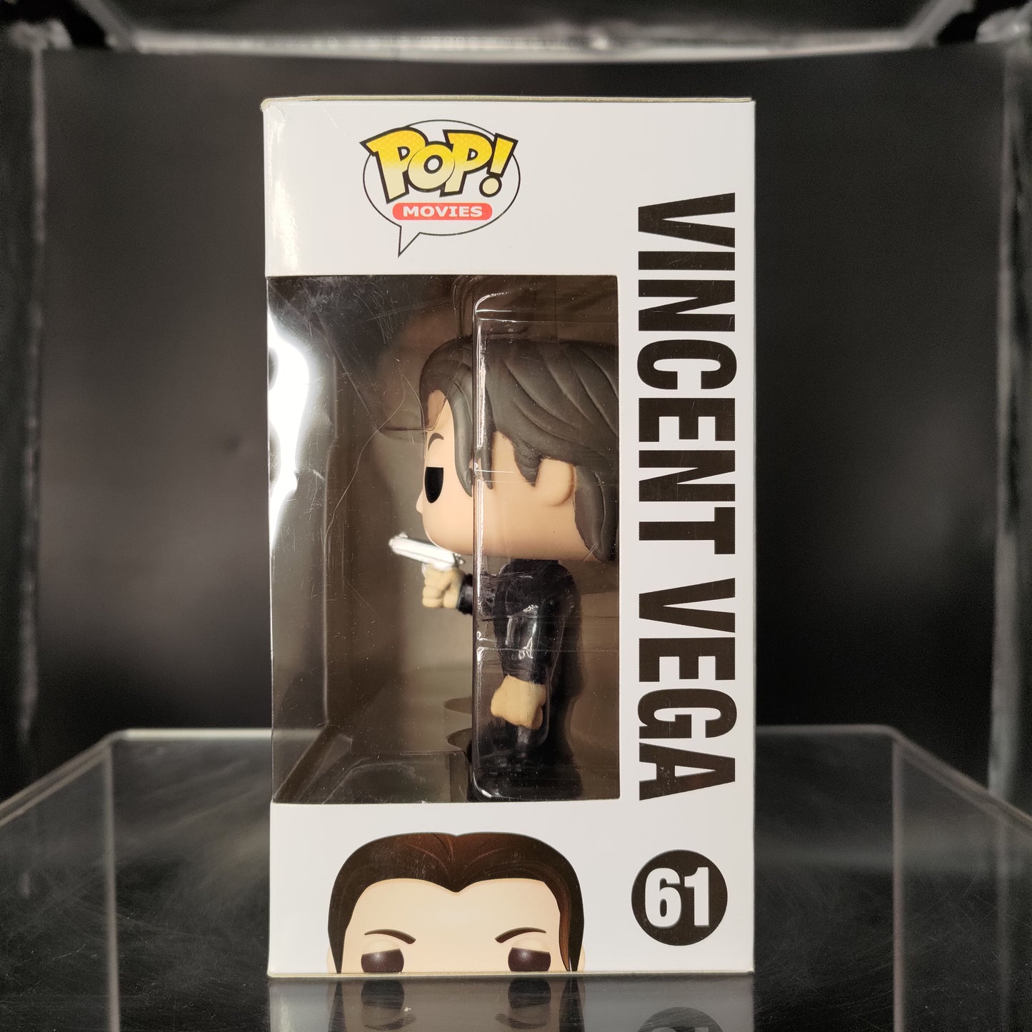 FUNKO POP! Vinyl Movies RARE Pulp Fiction #61 Vincent Vega [VAULTED]