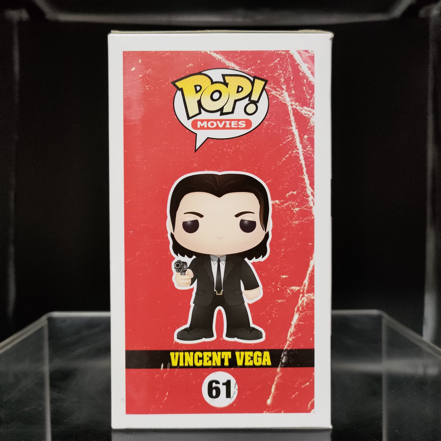 FUNKO POP! Vinyl Movies RARE Pulp Fiction #61 Vincent Vega [VAULTED]