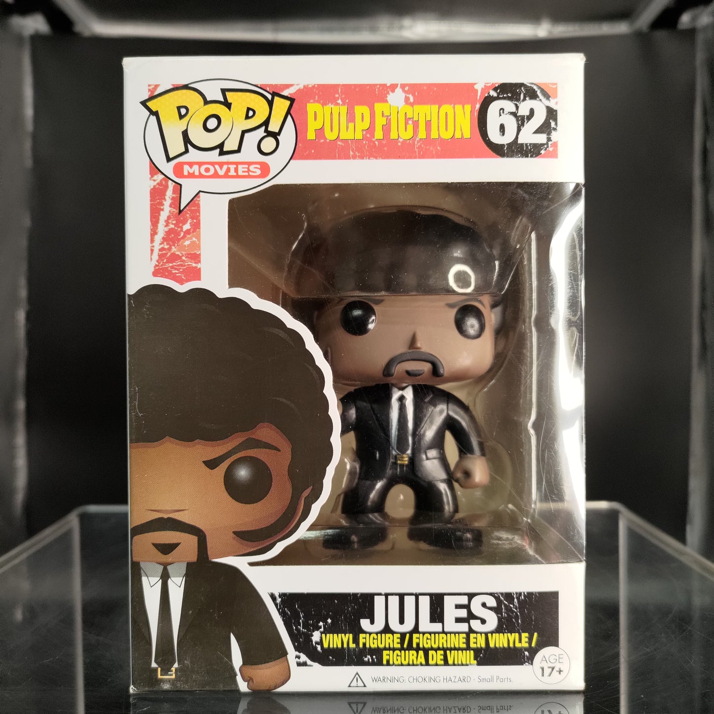 FUNKO POP! Vinyl Movies RARE Pulp Fiction #62 Jules [VAULTED]