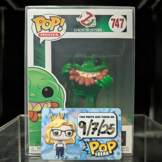 FUNKO POP! Vinyl Movies RARE Ghostbusters #747 Slimer (w/ Hot Dogs) [VAULTED]