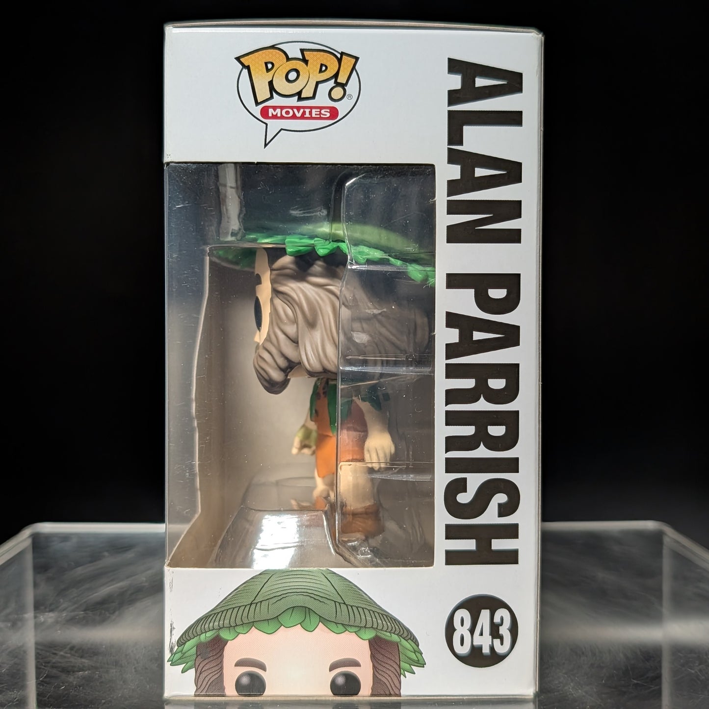 FUNKO POP! Vinyl Movies RARE Jumanji #843 Alan Parrish [VAULTED]