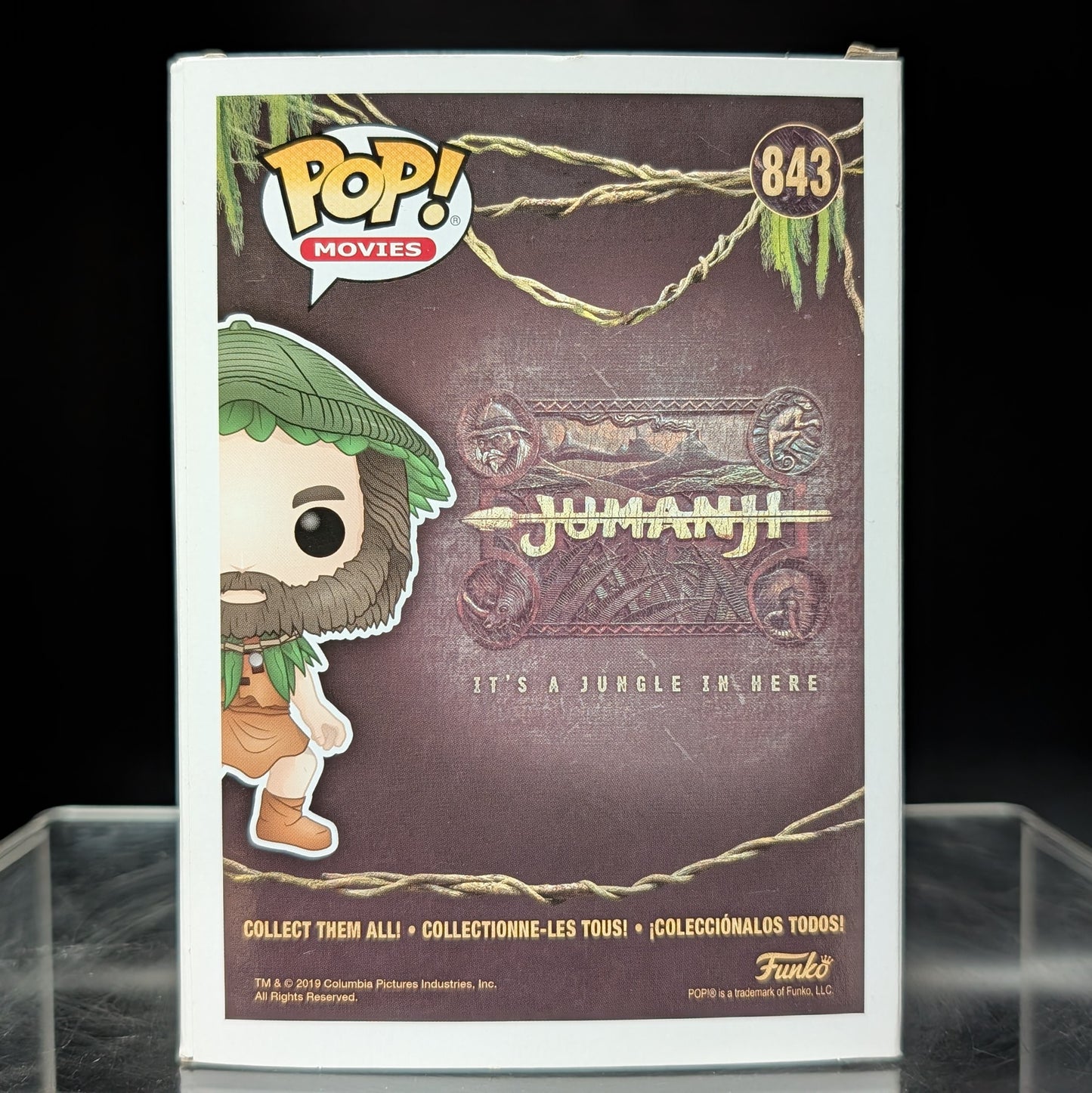 FUNKO POP! Vinyl Movies RARE Jumanji #843 Alan Parrish [VAULTED]