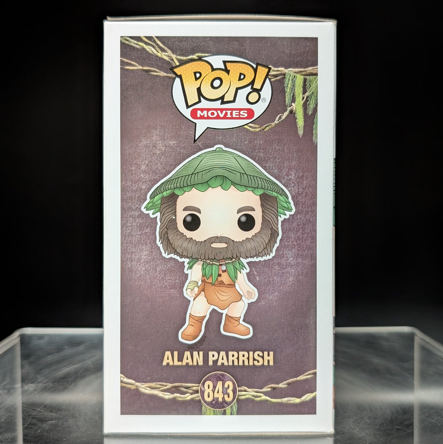 FUNKO POP! Vinyl Movies RARE Jumanji #843 Alan Parrish [VAULTED]