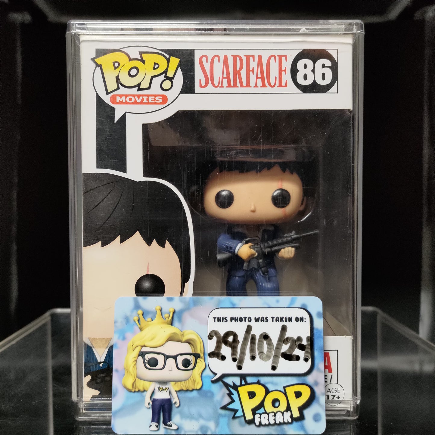 FUNKO POP! Vinyl Movies RARE Scarface #86 Tony Montana [VAULTED]