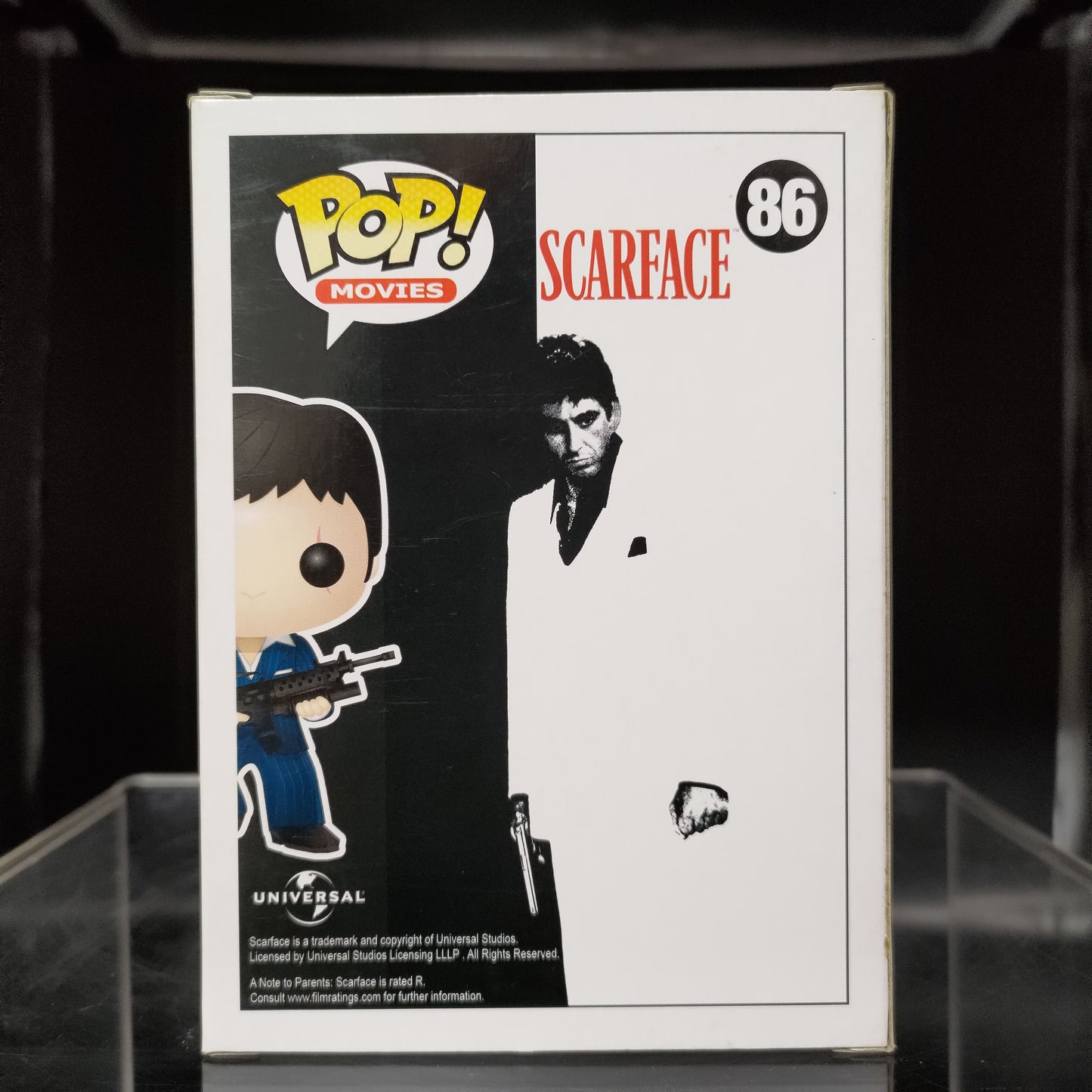 FUNKO POP! Vinyl Movies RARE Scarface #86 Tony Montana [VAULTED]