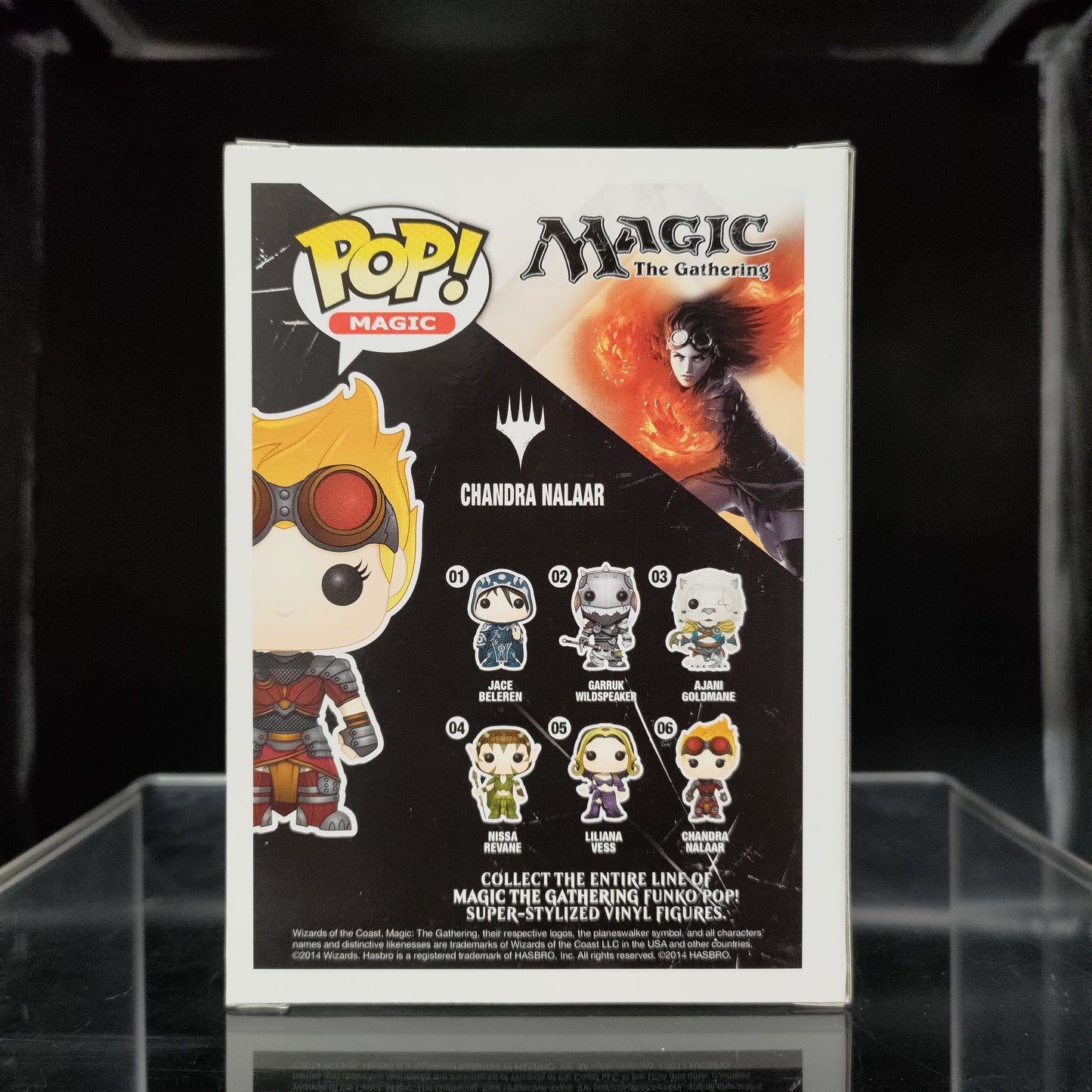 FUNKO POP! Vinyl Magic RARE Magic The Gathering #06 Chandra Nalaar [VAULTED]