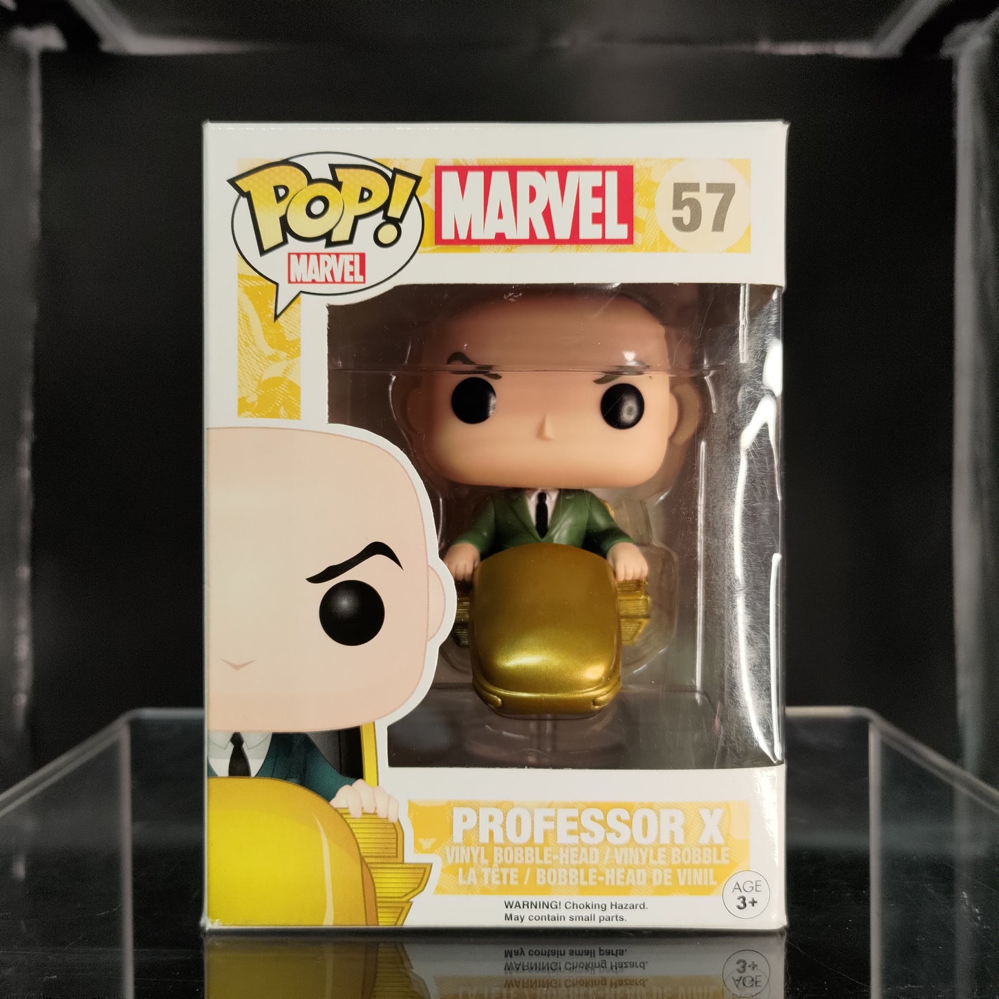 FUNKO POP! Vinyl Bobble-Head Marvel RARE #57 Professor X [VAULTED]