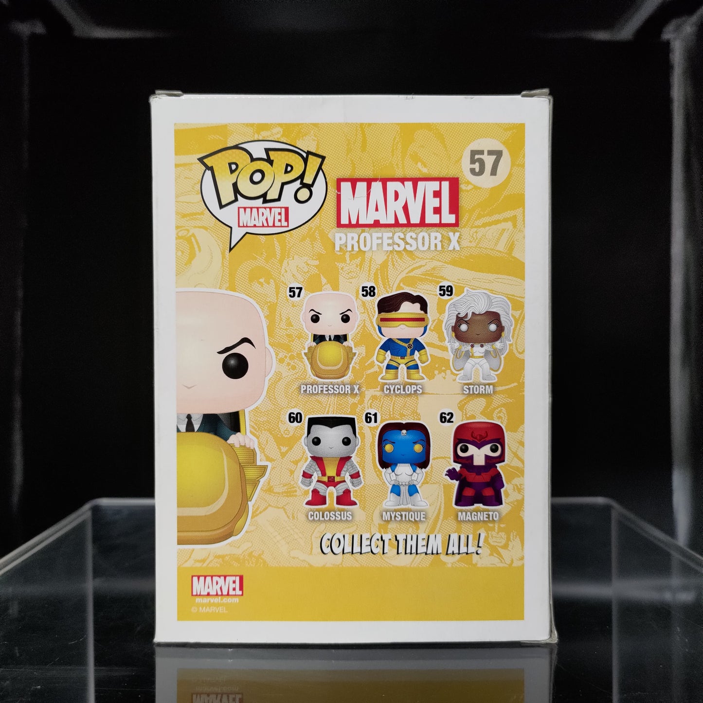 FUNKO POP! Vinyl Bobble-Head Marvel RARE #57 Professor X [VAULTED]