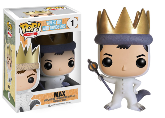 FUNKO POP! Vinyl Books RARE Where The Wild Things Are #01 Max [VAULTED]