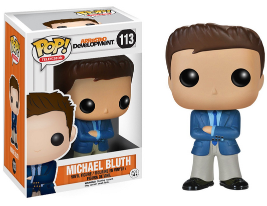 FUNKO POP! Vinyl Television RARE Arrested Development #113 Michael Bluth [VAULTED]