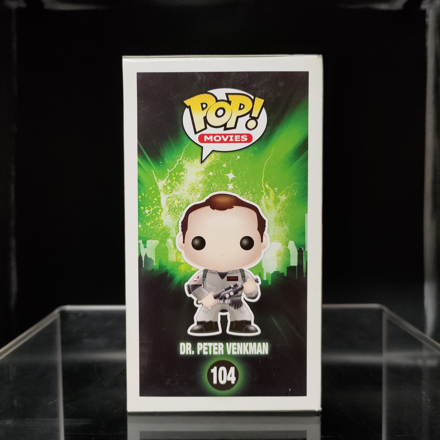 FUNKO POP! Vinyl Movies RARE Ghostbusters #104 Dr. Peter Venkman [VAULTED]