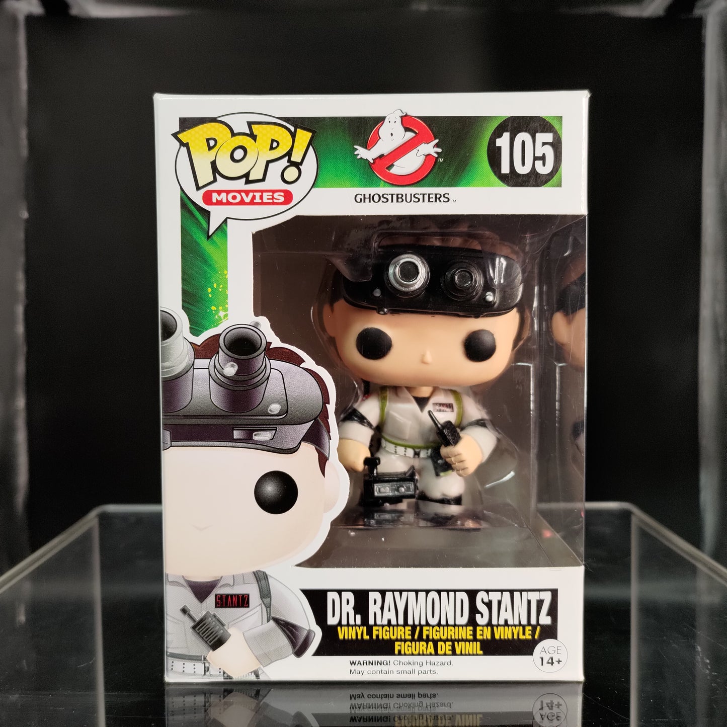 FUNKO POP! Vinyl Movies RARE Ghostbusters #105 Dr. Raymond Stantz [VAULTED]