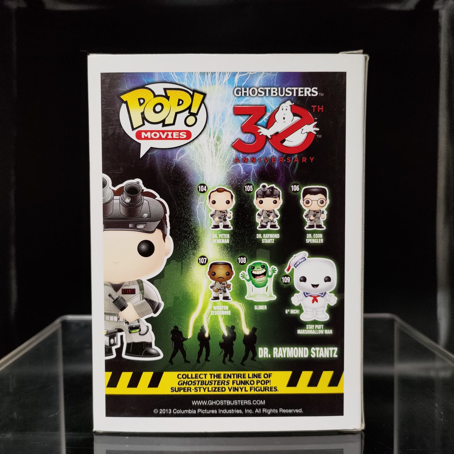 FUNKO POP! Vinyl Movies RARE Ghostbusters #105 Dr. Raymond Stantz [VAULTED]