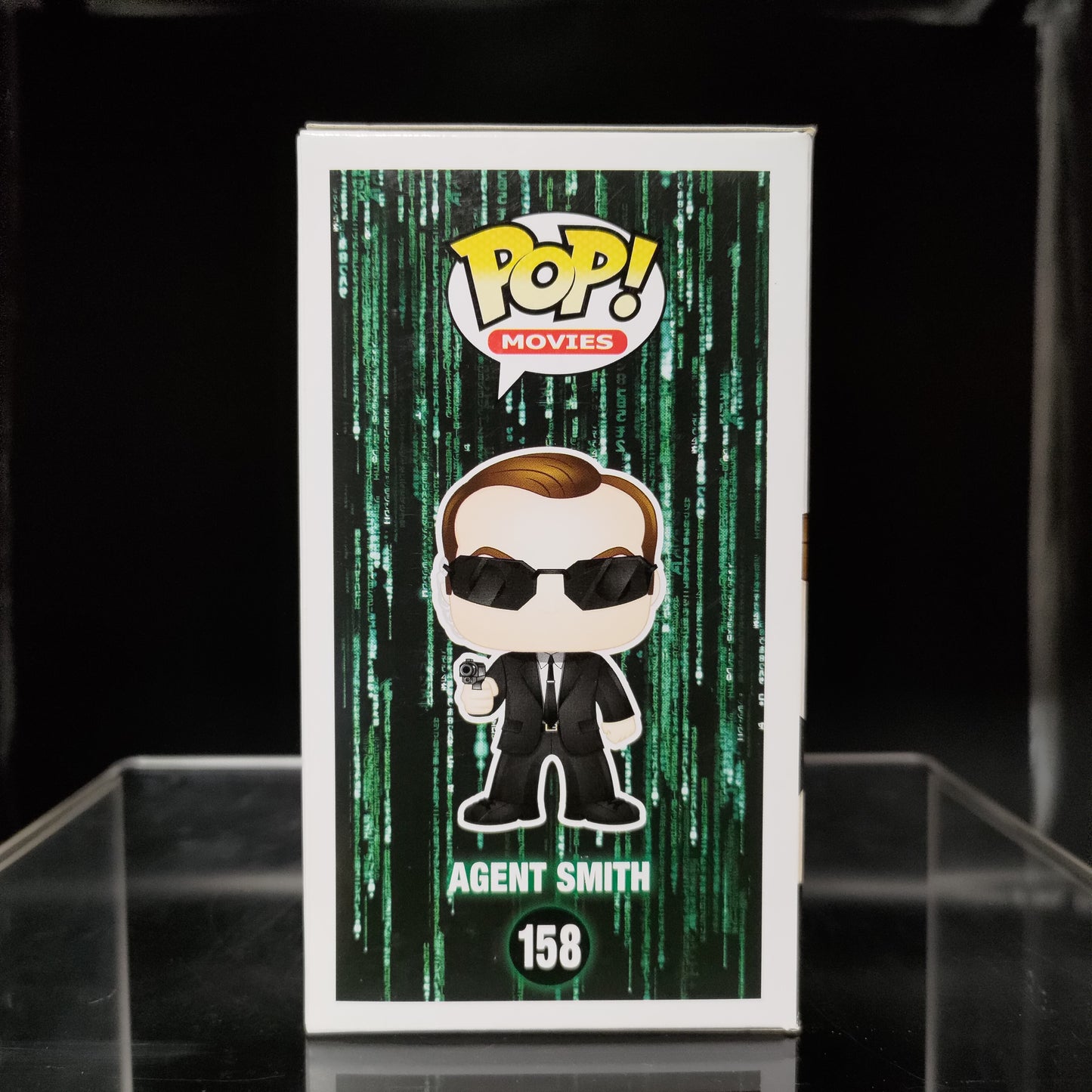 FUNKO POP! Vinyl Movies RARE The Matrix #158 Agent Smith [VAULTED]