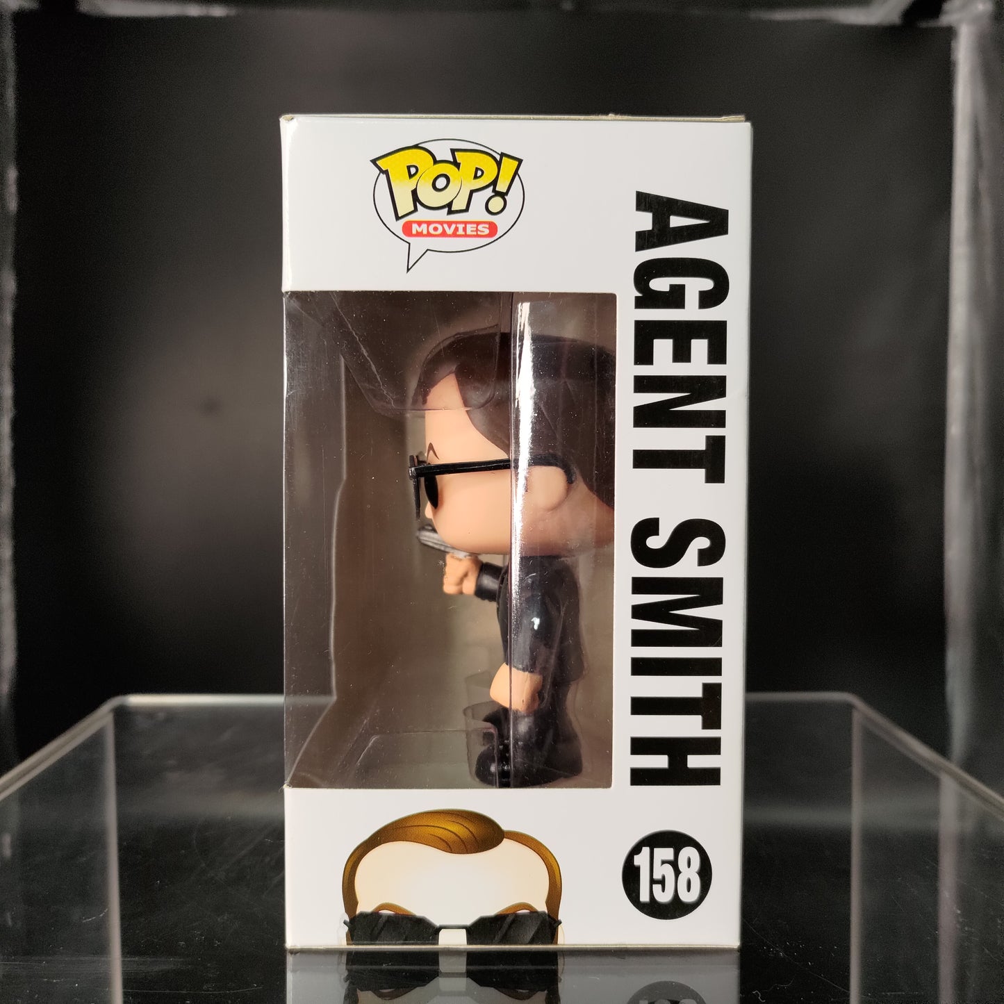 FUNKO POP! Vinyl Movies RARE The Matrix #158 Agent Smith [VAULTED]