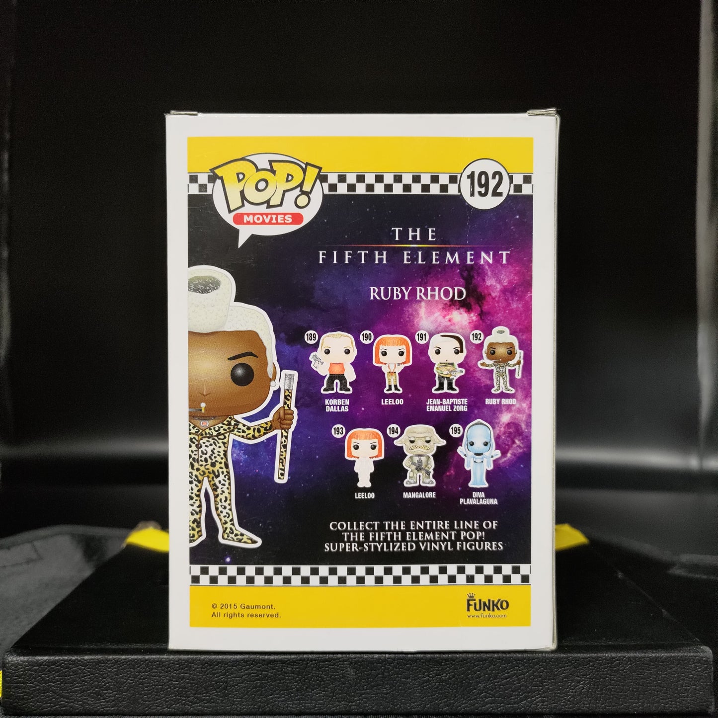 FUNKO POP! Vinyl Movies RARE The Fifth Element #192 Ruby Rhod [VAULTED]