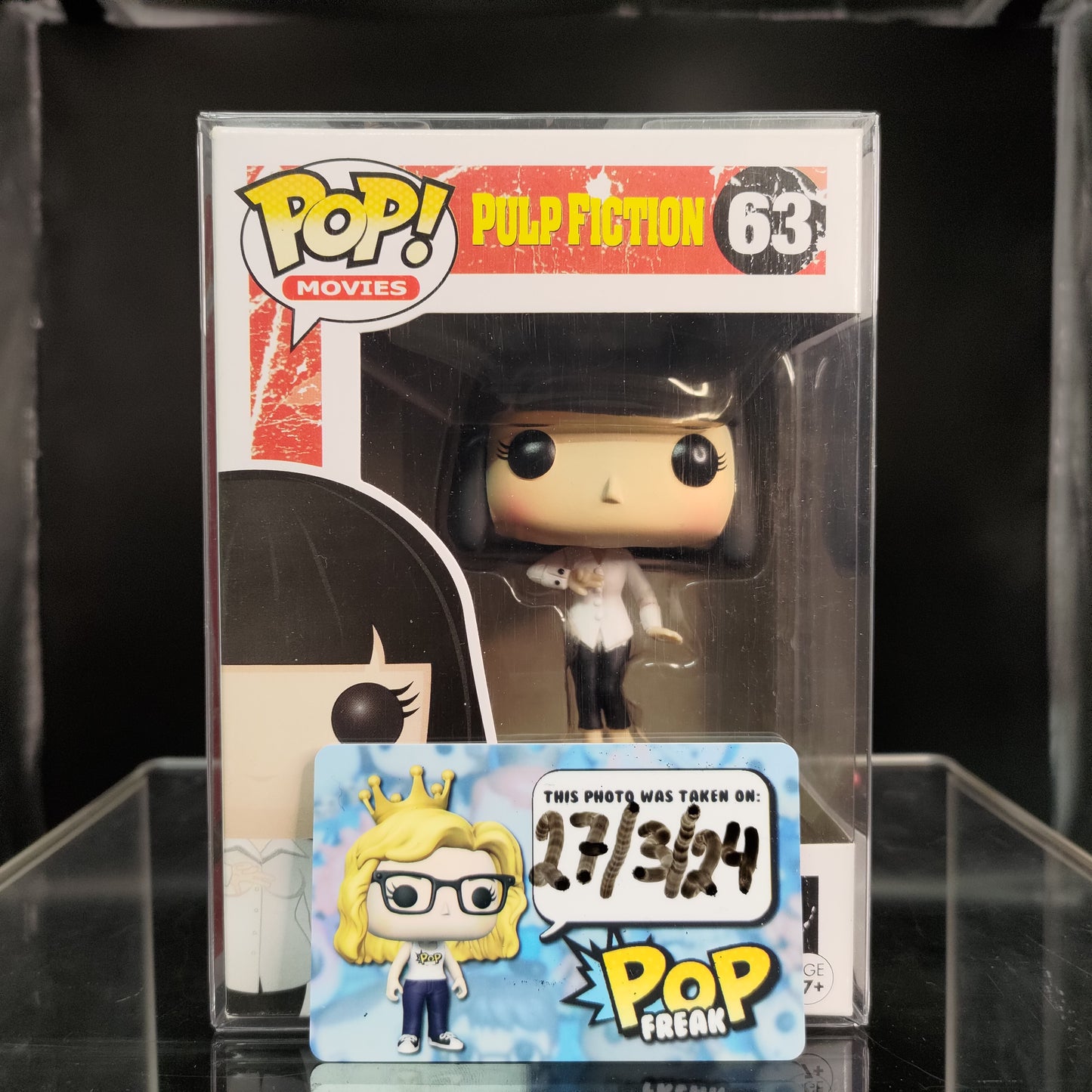 FUNKO POP! Vinyl Movies RARE Pulp Fiction #63 Mia Wallace [VAULTED]