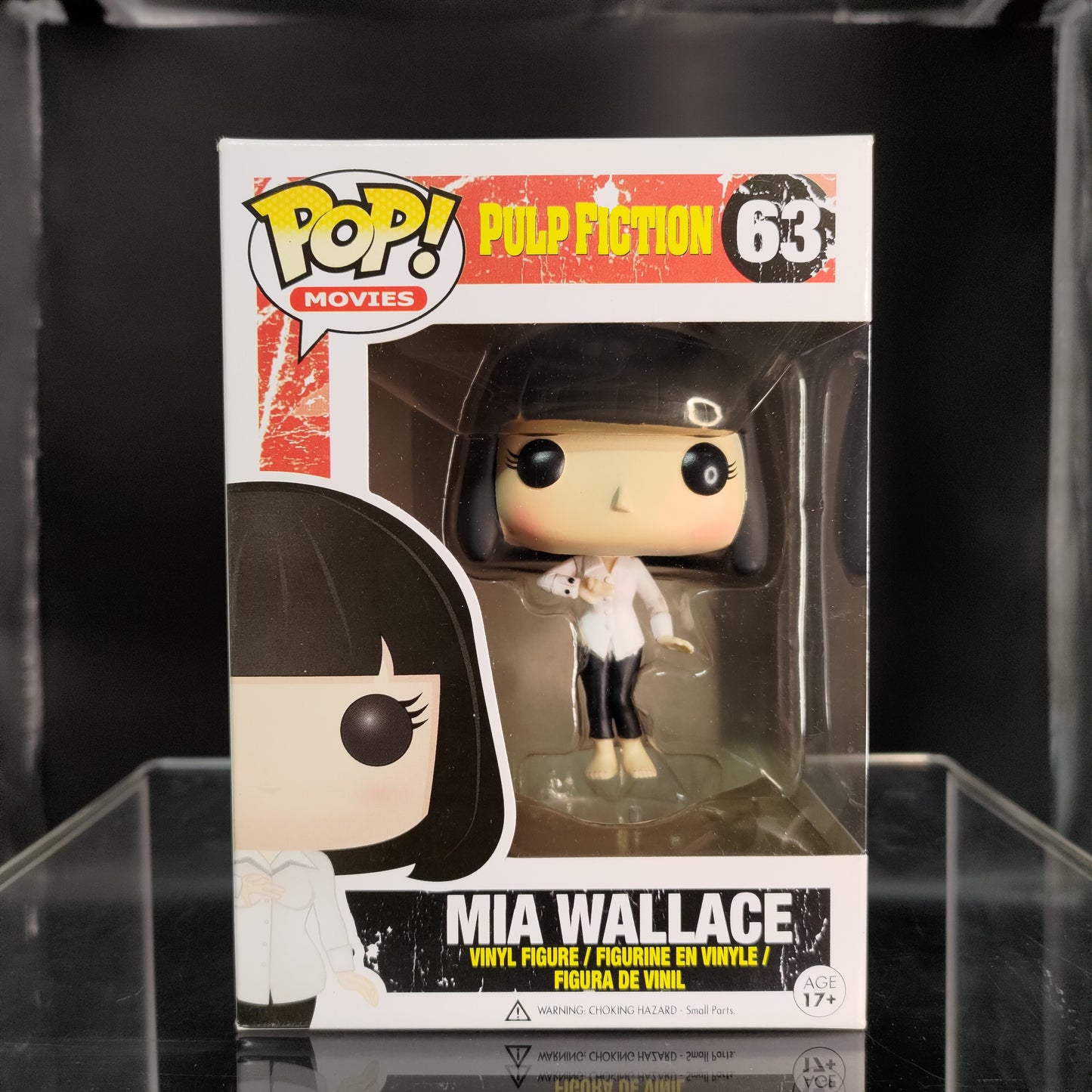 FUNKO POP! Vinyl Movies RARE Pulp Fiction #63 Mia Wallace [VAULTED]