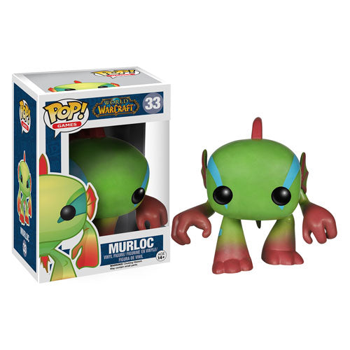 FUNKO POP! Vinyl Games RARE World of Warcraft #33 Murloc (Blue Box) [VAULTED]