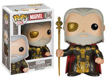 FUNKO POP! Vinyl Bobble-Head Marvel RARE #54 Odin [VAULTED]