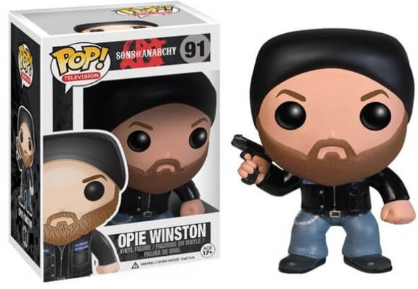 FUNKO POP! Vinyl Television RARE Sons of Anarchy #91 Opie Winston [VAULTED]