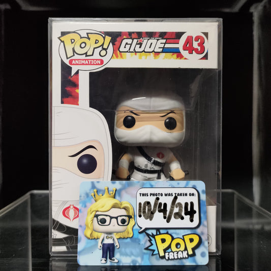 FUNKO POP! Vinyl Animation RARE G.I. Joe #43 Storm Shadow [VAULTED]