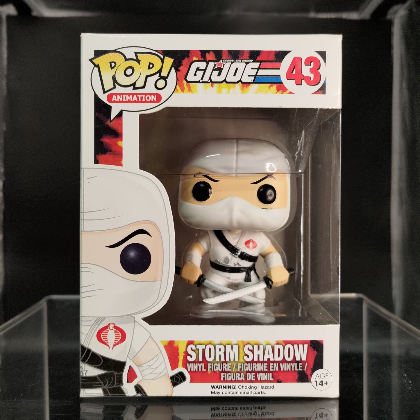 FUNKO POP! Vinyl Animation RARE G.I. Joe #43 Storm Shadow [VAULTED]