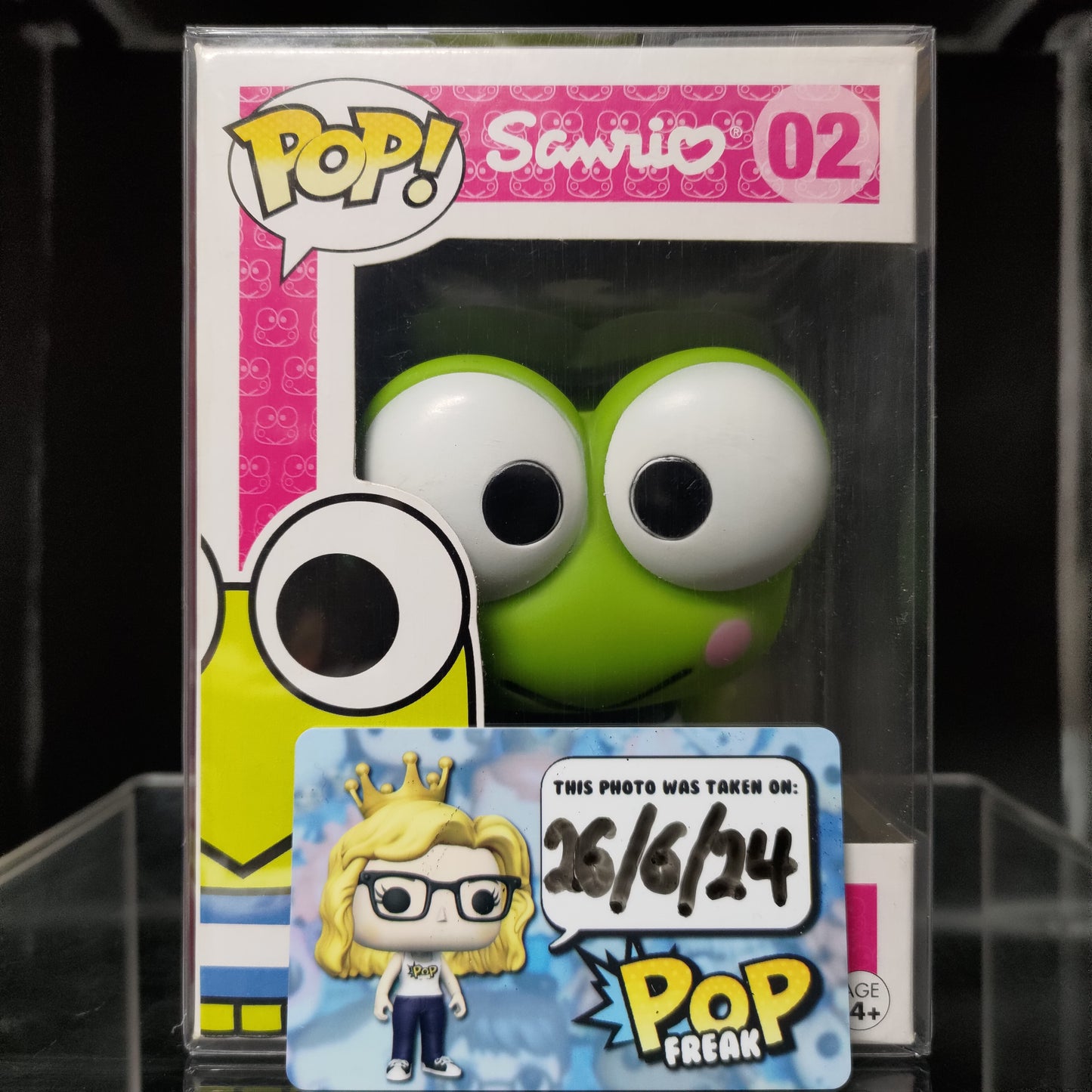 FUNKO POP! Vinyl Sanrio RARE Hello Kitty & Friends #02 Keroppi [VAULTED]