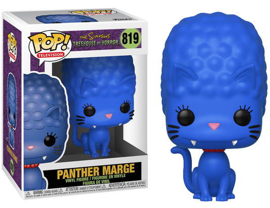 FUNKO POP! Vinyl Television RARE The Simpsons Treehouse of Horror #819 Panther Marge [VAULTED]