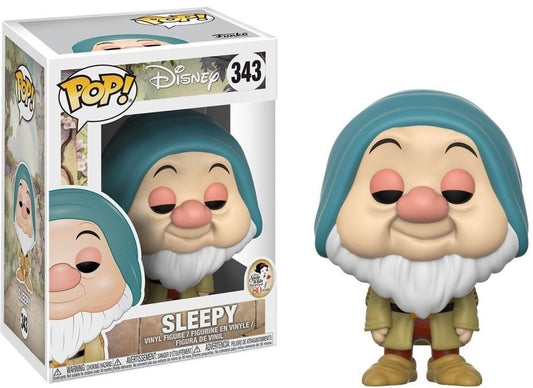 FUNKO POP! Vinyl Disney RARE #343 Sleepy [VAULTED]