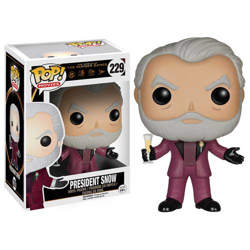 FUNKO POP! Vinyl Movies RARE The Hunger Games #229 President Snow [VAULTED]