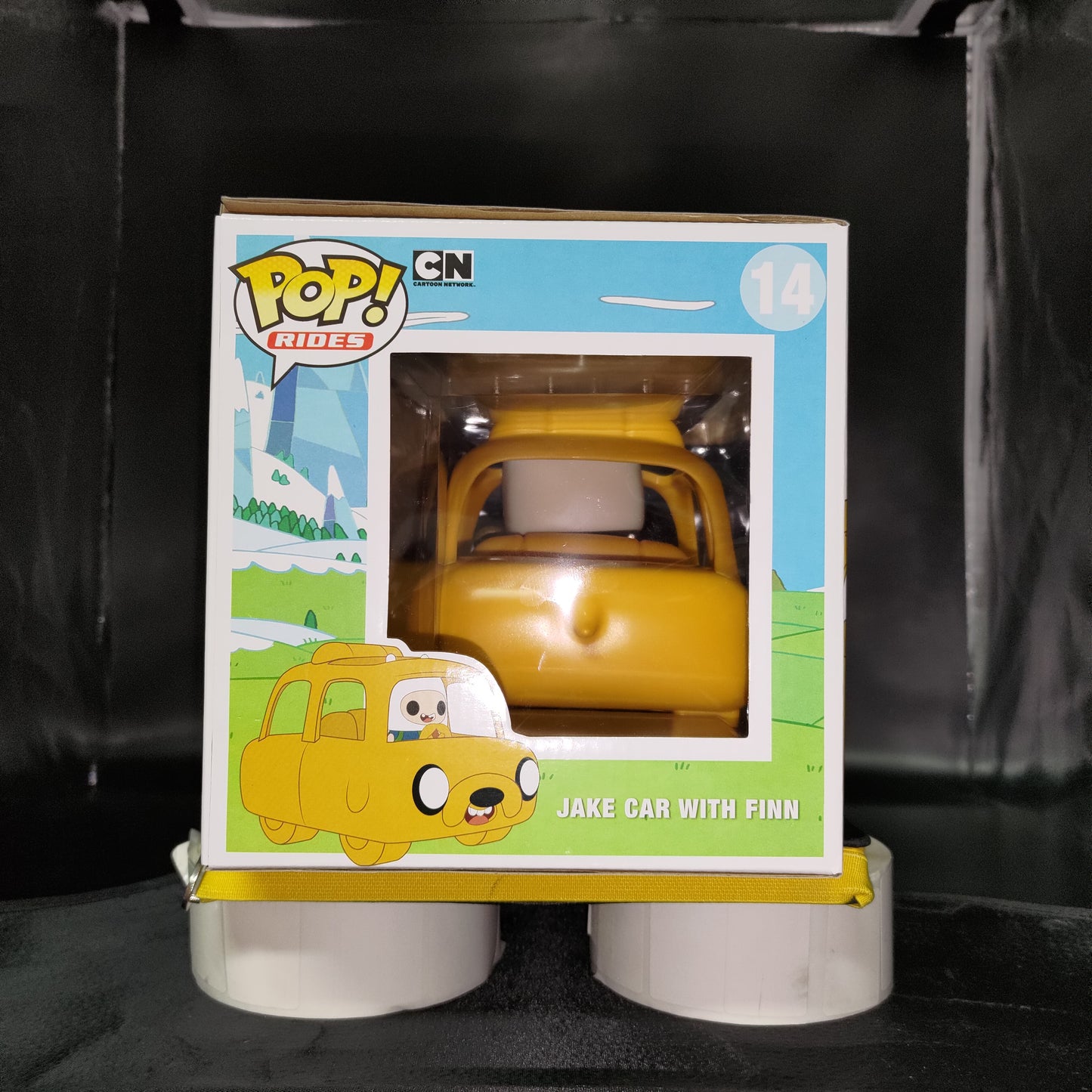 FUNKO POP! Vinyl Rides RARE Adventure Time #14 Jake Car with Finn [VAULTED]