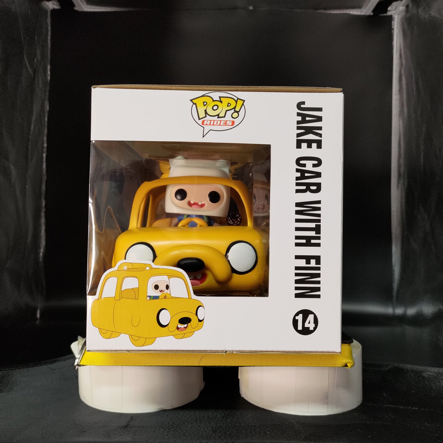 FUNKO POP! Vinyl Rides RARE Adventure Time #14 Jake Car with Finn [VAULTED]